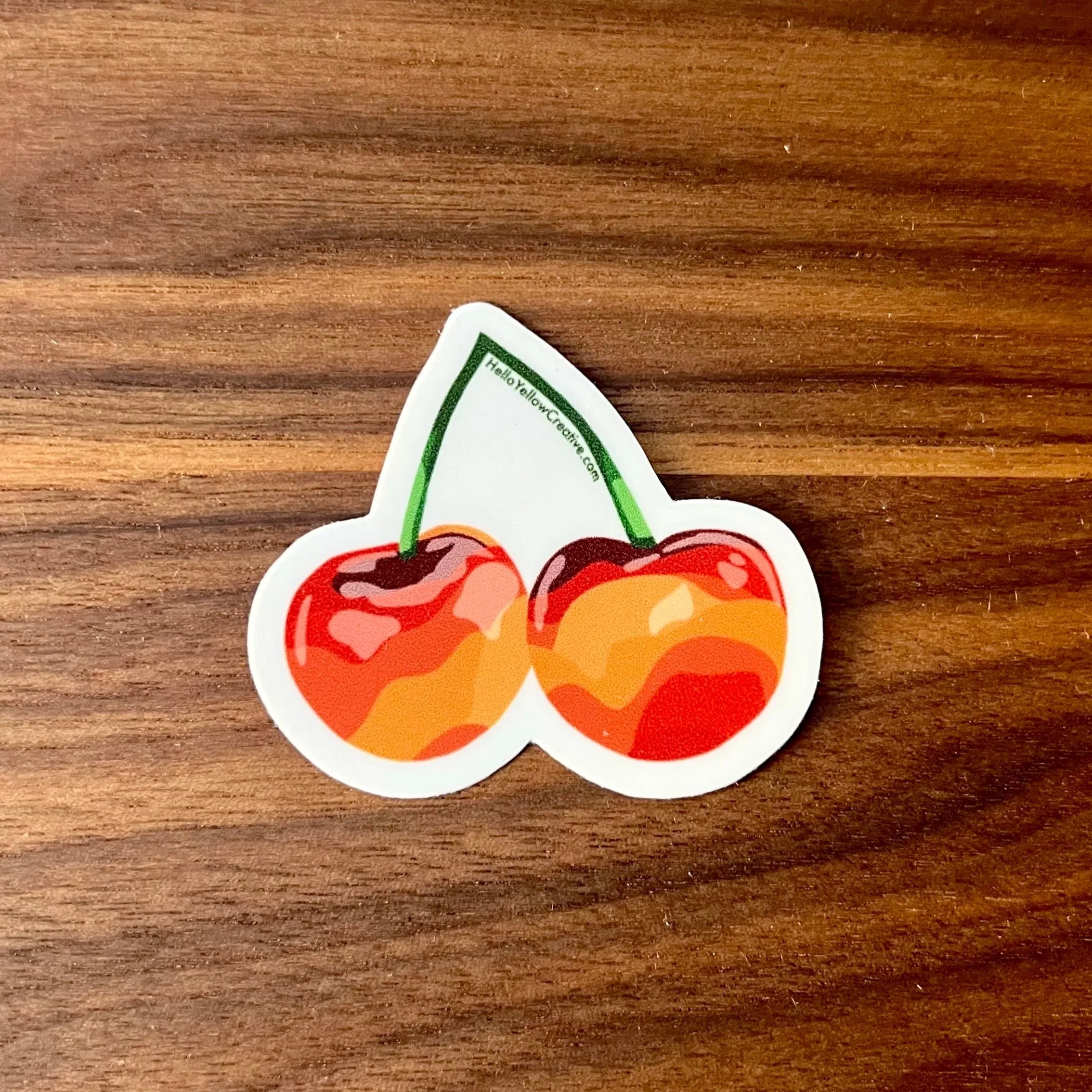 Rainier Cherry Sticker 2"