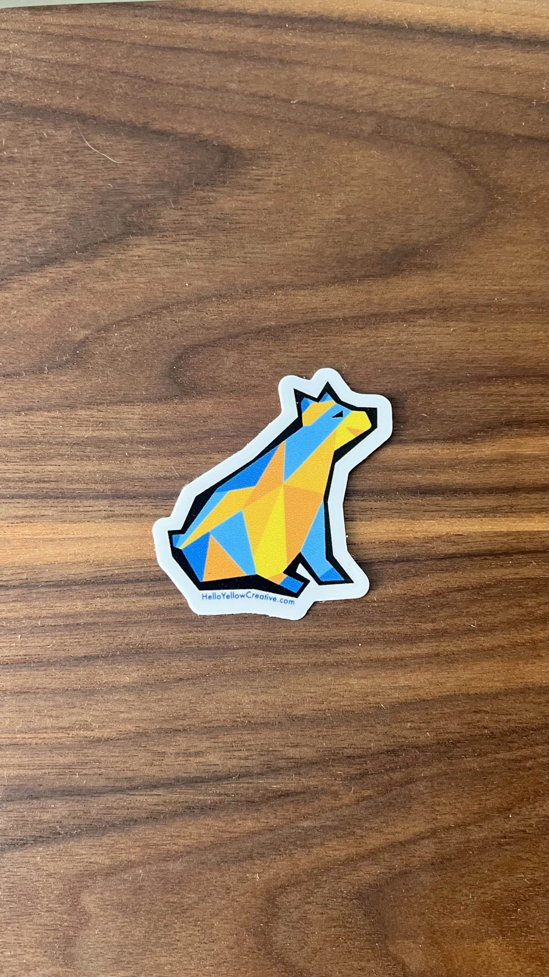 Polar Dog Sticker 2"