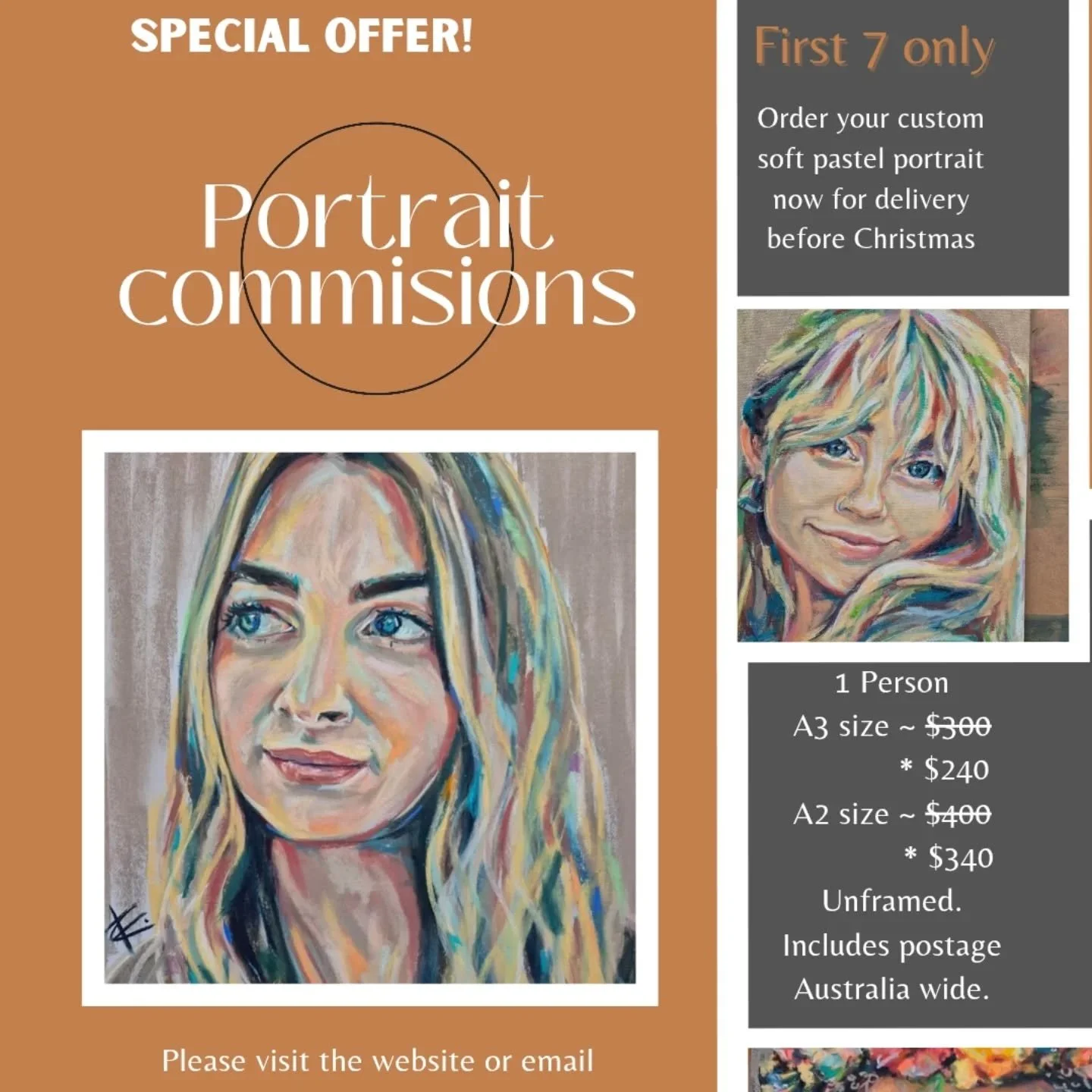 ~ Commissioned portrait offering! ~
 
Available for the first 7 bookings. 

Please visit my website or DM new for more info and to secure your portrait. 

https://www.crystalfalzonart.com/shop/commissions

🌻🌿✨️

&gt;&gt;&gt;&gt;&gt;&gt;&gt;&gt;&gt;