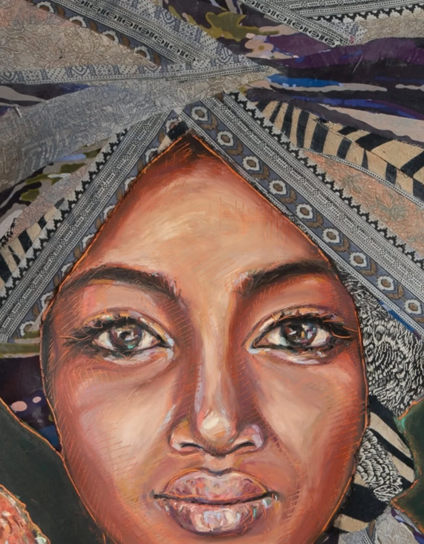 I love to see where my art pieces end up sitting.  She is looking particularly stunning in her new home. 
Brining her story and sense of serene, solid belonging with her. 

Beautiful, high quality art prints are now available if you would like this a