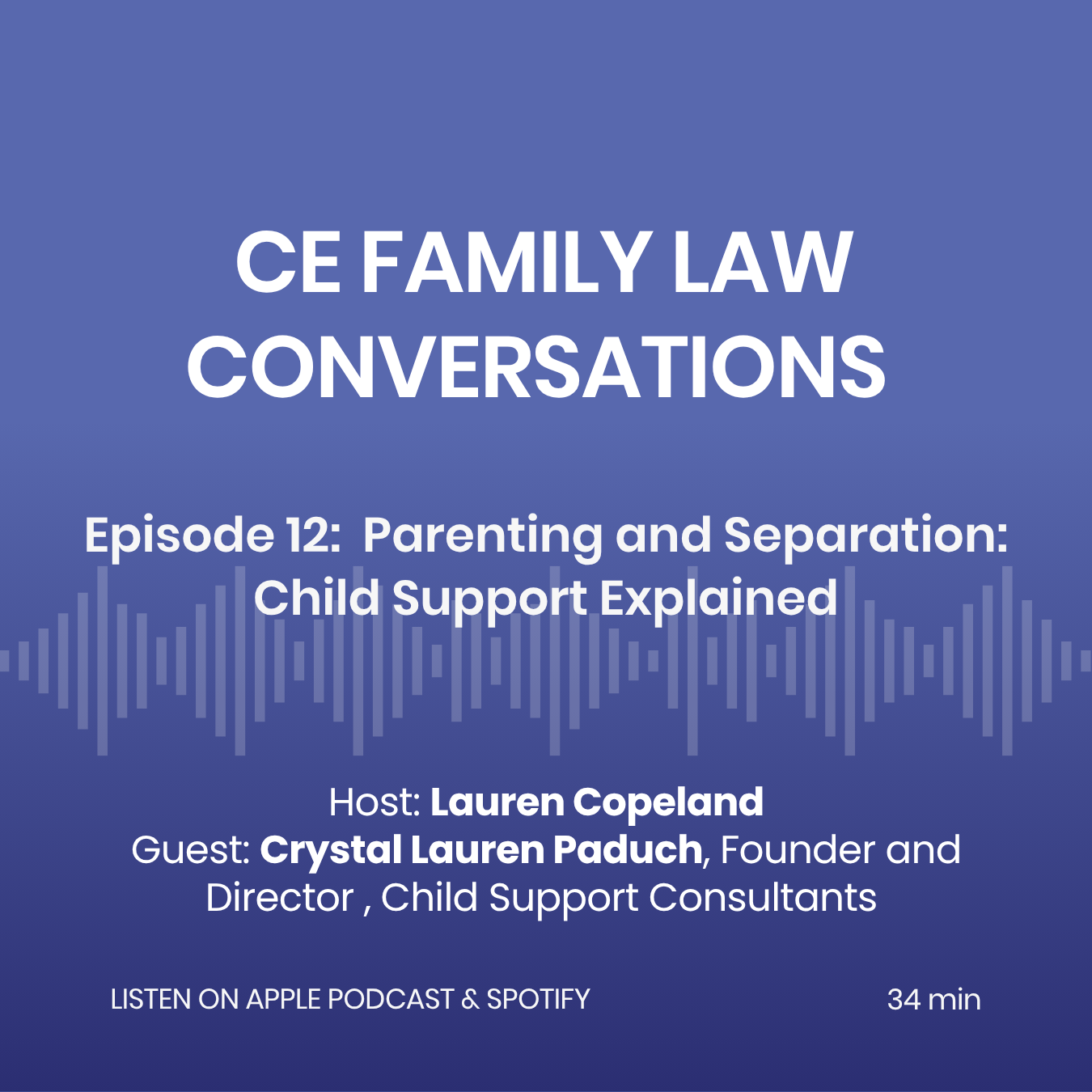 Episode 12: Parenting and Separation: Child Support Explained