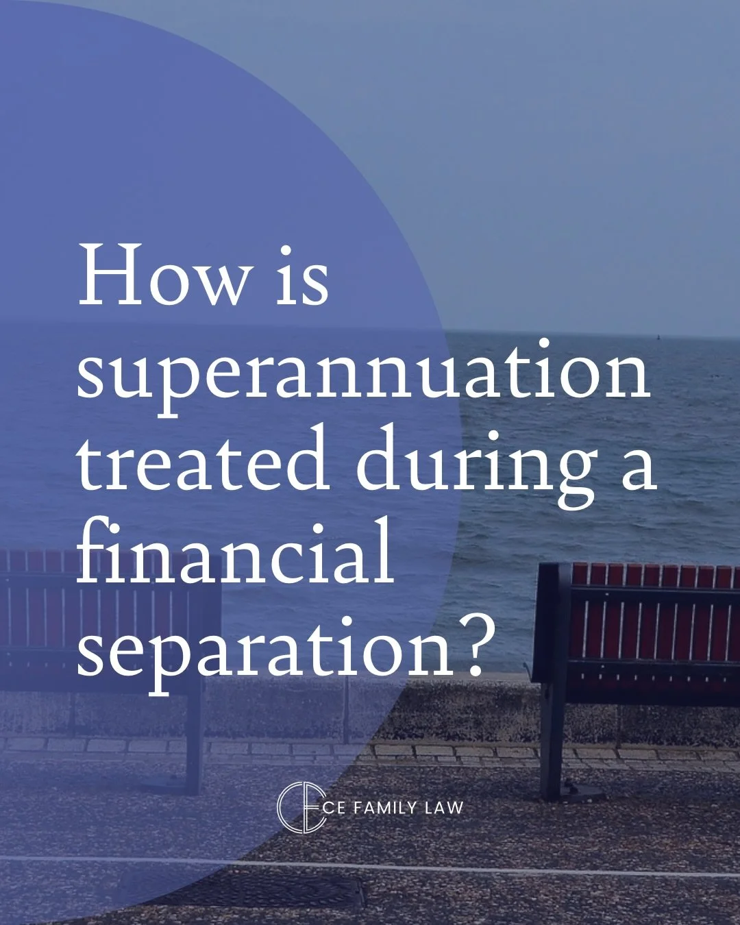 Tania Olson, Associate at CE Family Law, breaks down a simple guide on how superannuation is treated under the Family Law Act and what you need to know when it comes to financial separation.
 
If you would like to discuss your situation, we offer a f