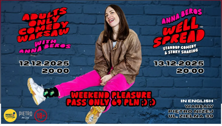 Anna Beros - Adults-Only Stand up Comedy Showcase