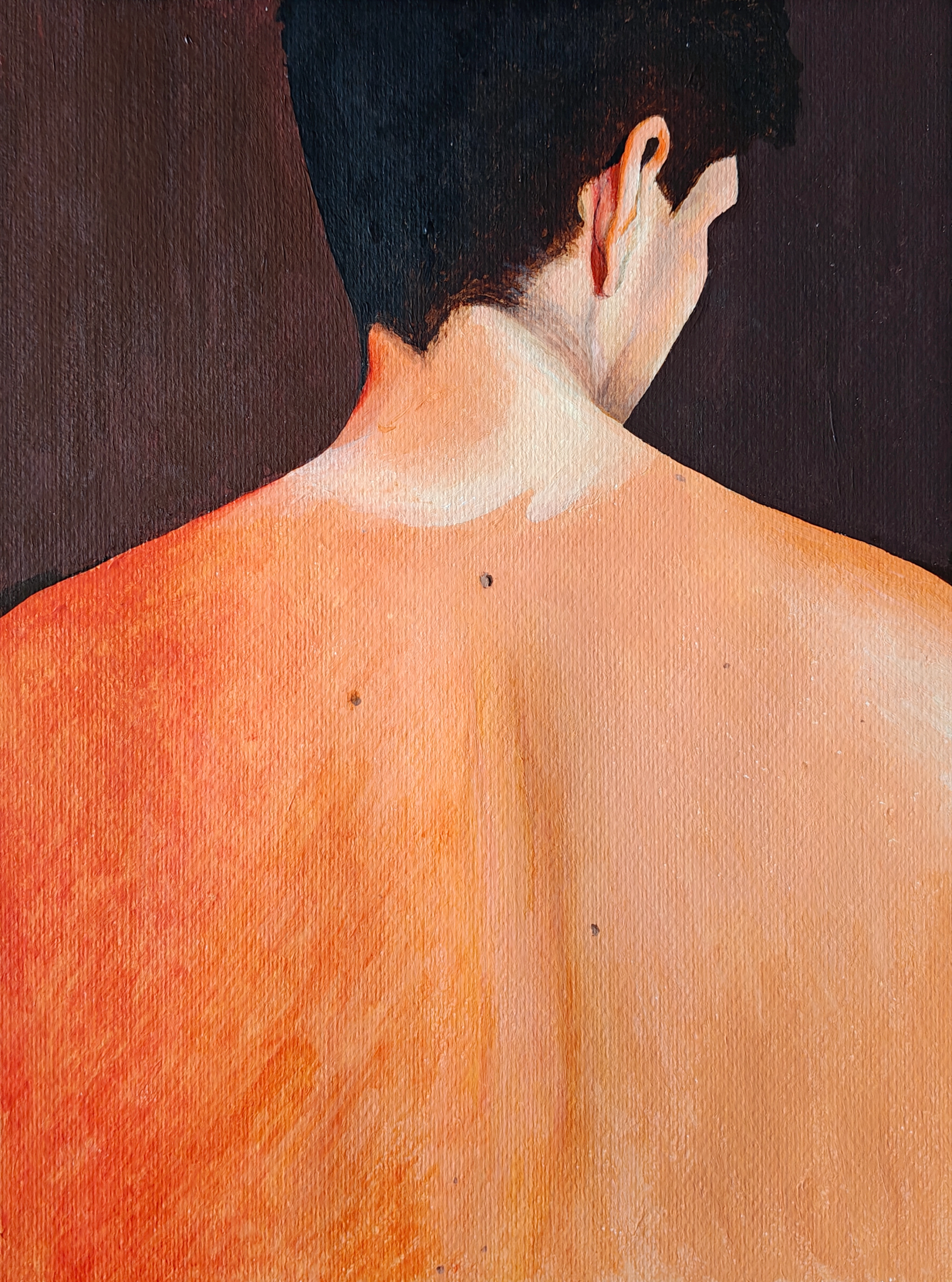 'Sunburnt' | 2026 | Acrylic | 40 x 30cm