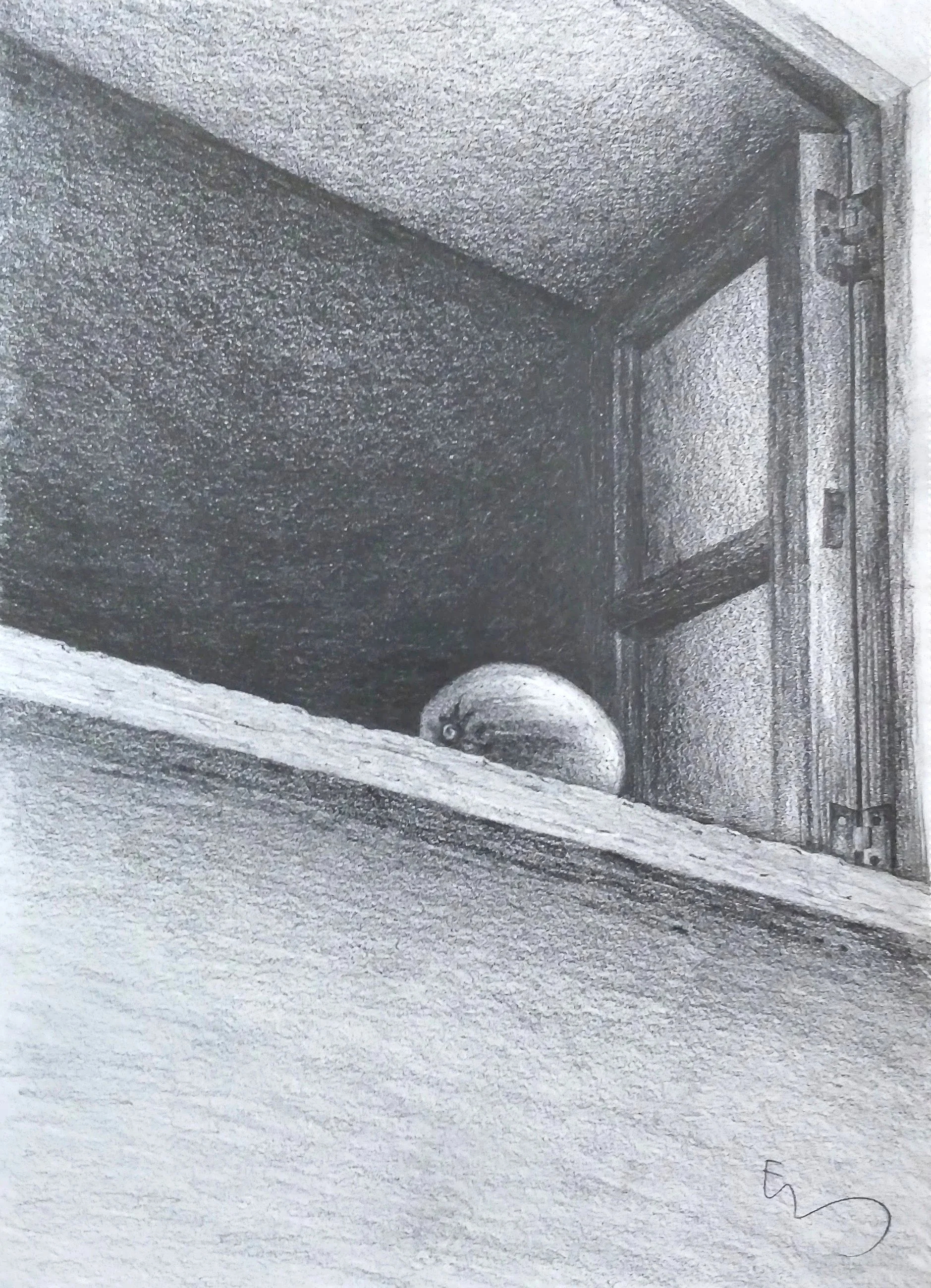 "Limón" (2024) - Original Drawing ~ A4