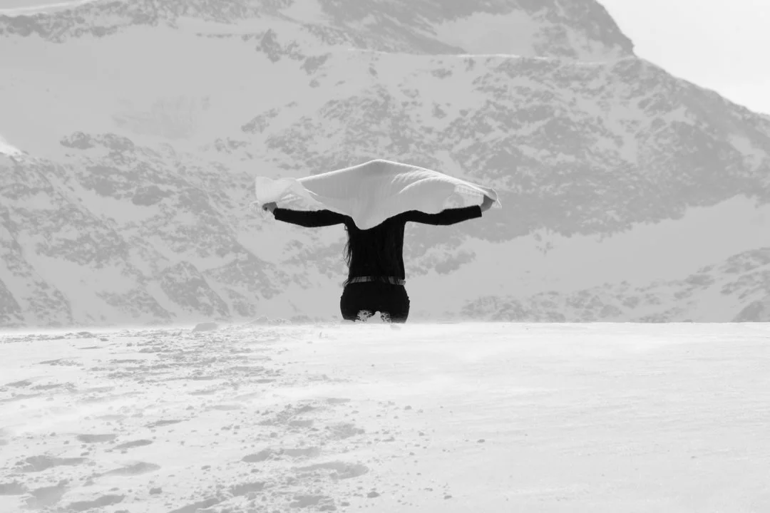 Mantel &amp; Schwarzer Rand