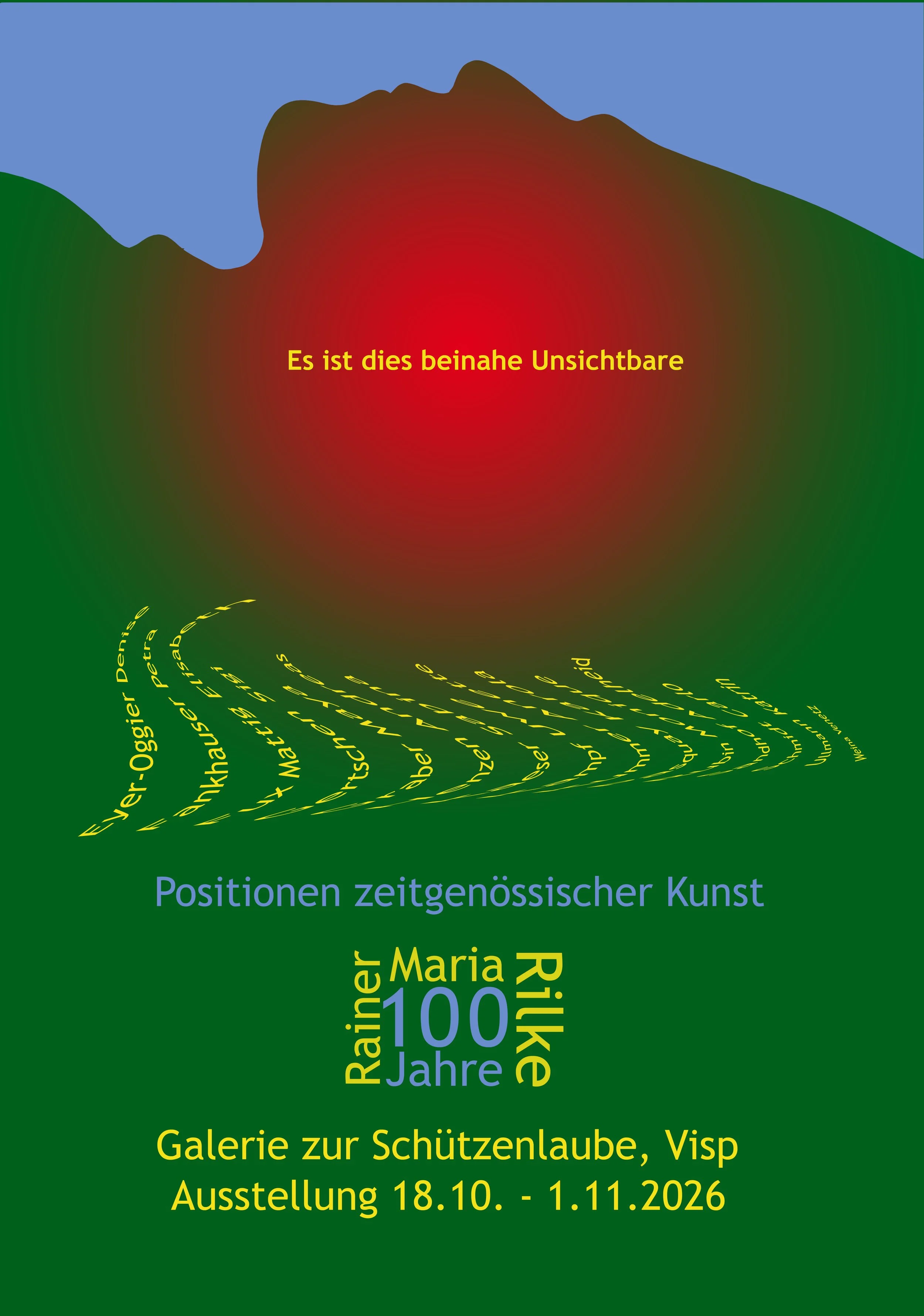es ist dies beinah Unsichtbare 