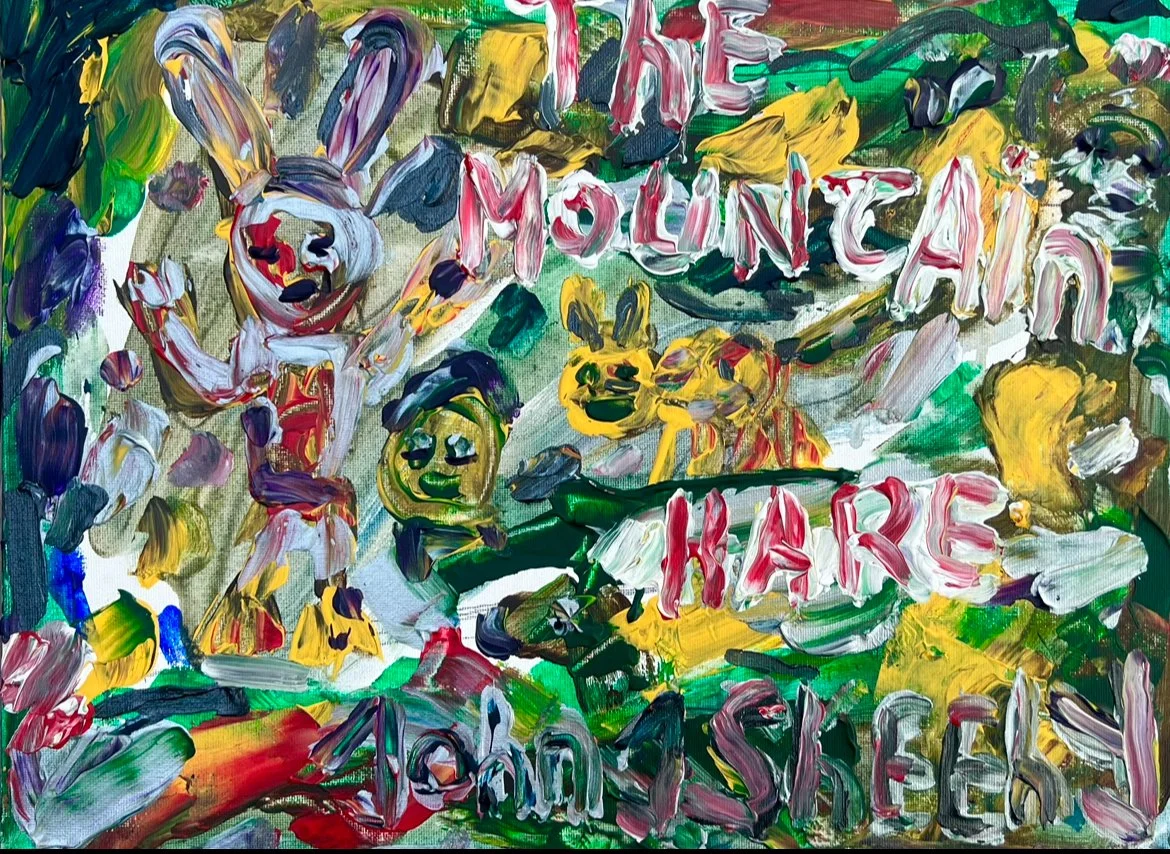 'The Mountain Hare' by John J Sheehy (2024)
Acrylic on canvas