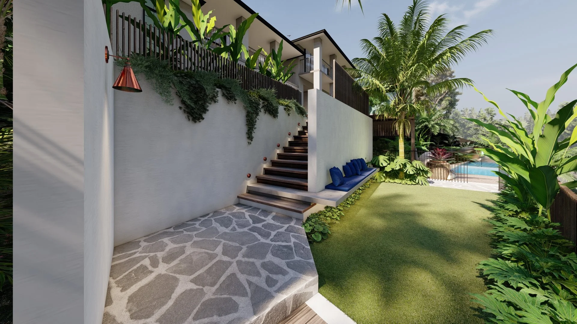 Lakeview Resort | Eleebana | GRDN | Bespoke landscape design studio | Newcastle NSW Australia. Landscape Design - Garden Design - Outdoor living spaces - Gardens - Residential landscaping - Newcastle - Hunter Valley - New South Wales - NSW - Au