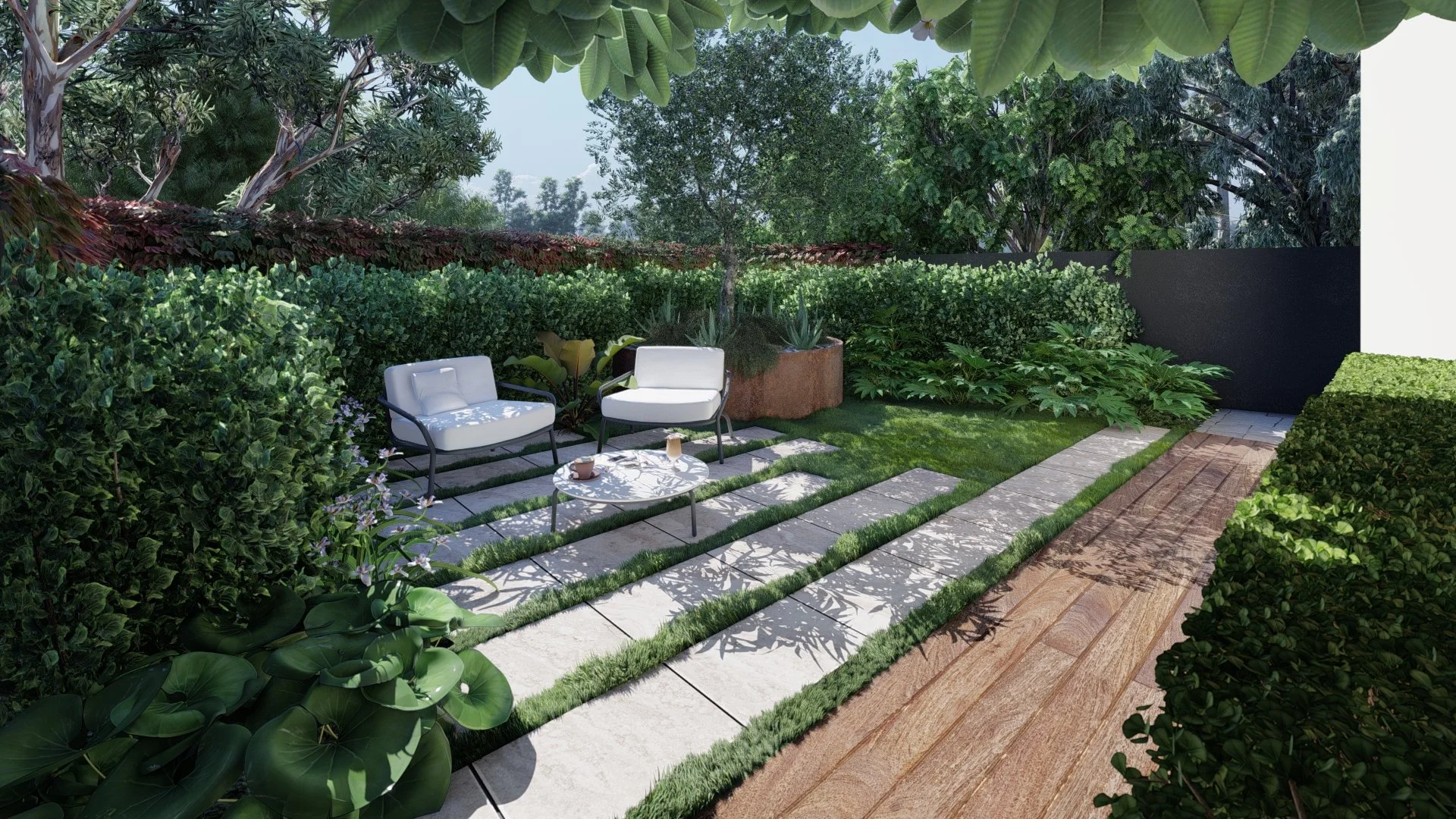 Urban Resort | Merewether | GRDN | Bespoke landscape design studio | Newcastle NSW Australia. Landscape Design - Garden Design - Outdoor living spaces - Gardens - Residential landscaping - Newcastle - Hunter Valley - New South Wales - NSW - Au