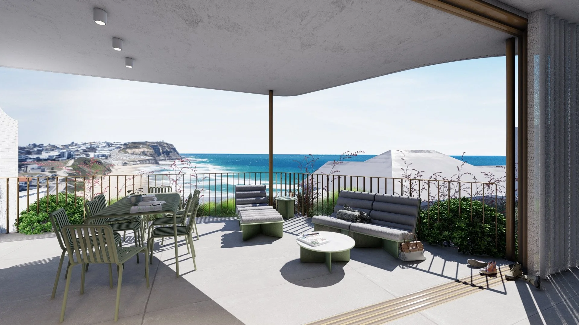 Beachside Residence | Merewether | GRDN | Bespoke landscape design studio | Newcastle NSW Australia. Landscape Design - Garden Design - Outdoor living spaces - Gardens - Residential landscaping - Newcastle - Hunter Valley - New South Wales - NSW - Au