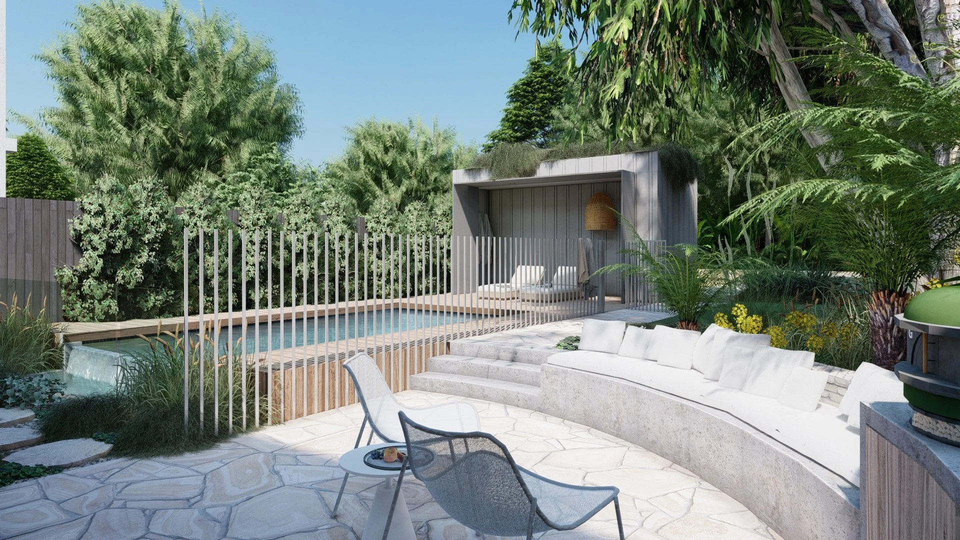 Native Entertainer | Bar Beach | GRDN | Bespoke landscape design studio | Newcastle NSW Australia.