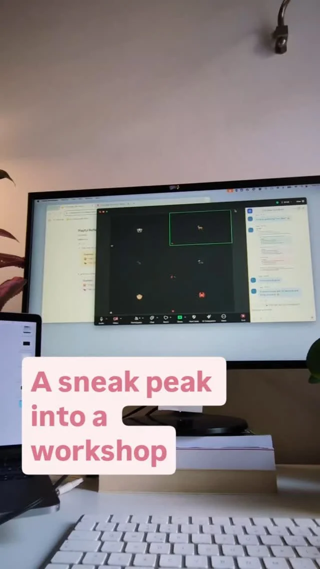 A pity that we had to mute the fun part (the conversation) for anonymity reasons 🥸
🗓️ Next session is this Sunday!
🔗 Link in bio
#interlüde #onlineworkshop #community #berlintheplacetobe #berlincity #berlintips