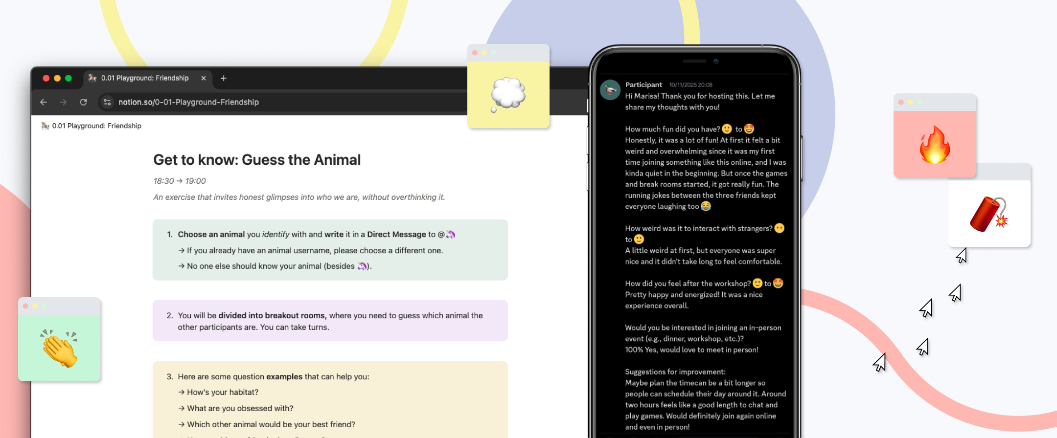 Playground interlude workshop online