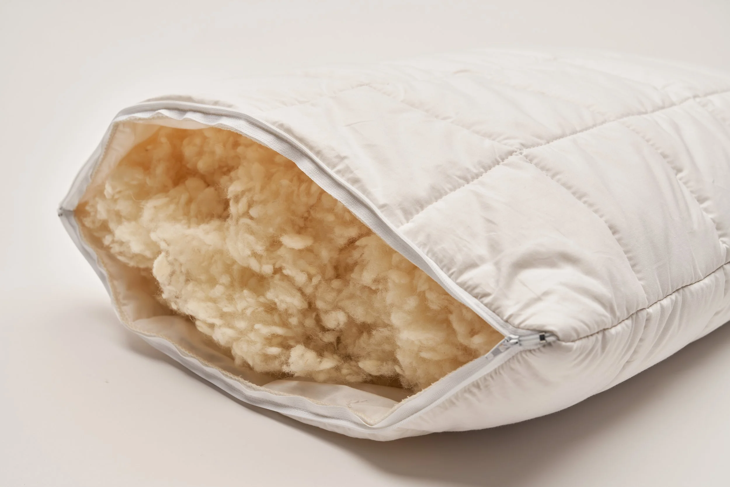 And So To Bed Vispring Adjustable Wool Luxury Pillow