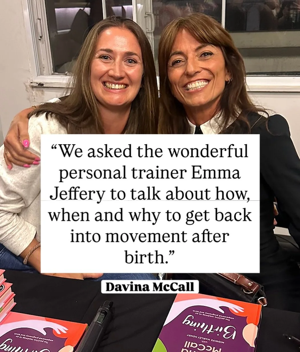 ✨The biggest misconception in returning to movement postpartum is that you have to wait until your six week check with your GP to start moving again. You don&rsquo;t have to wait - unless you have an obvious reason.

✨In fact the research says - &ldq