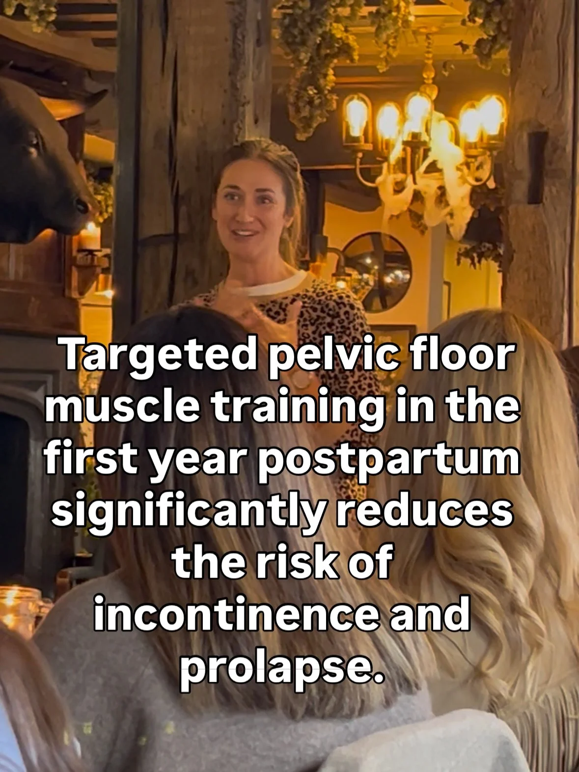 We have to put postnatal rehab on the radar in the antenatal period.

If you run antenatal classes, if you support pregnant women, if you have pregnancy or postpartum specific podcasts - please get in touch. I would love to collaborate to help as man