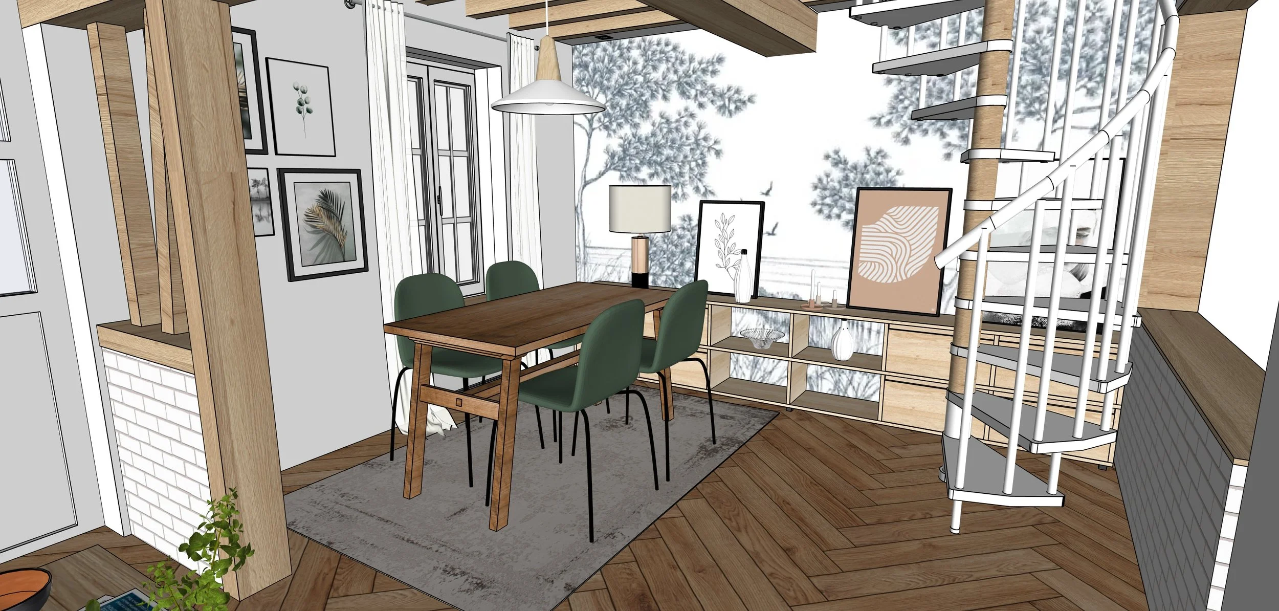 Rénovation complète Airbnb Fonctionnel Chaleureux Cosy - Danguere 1