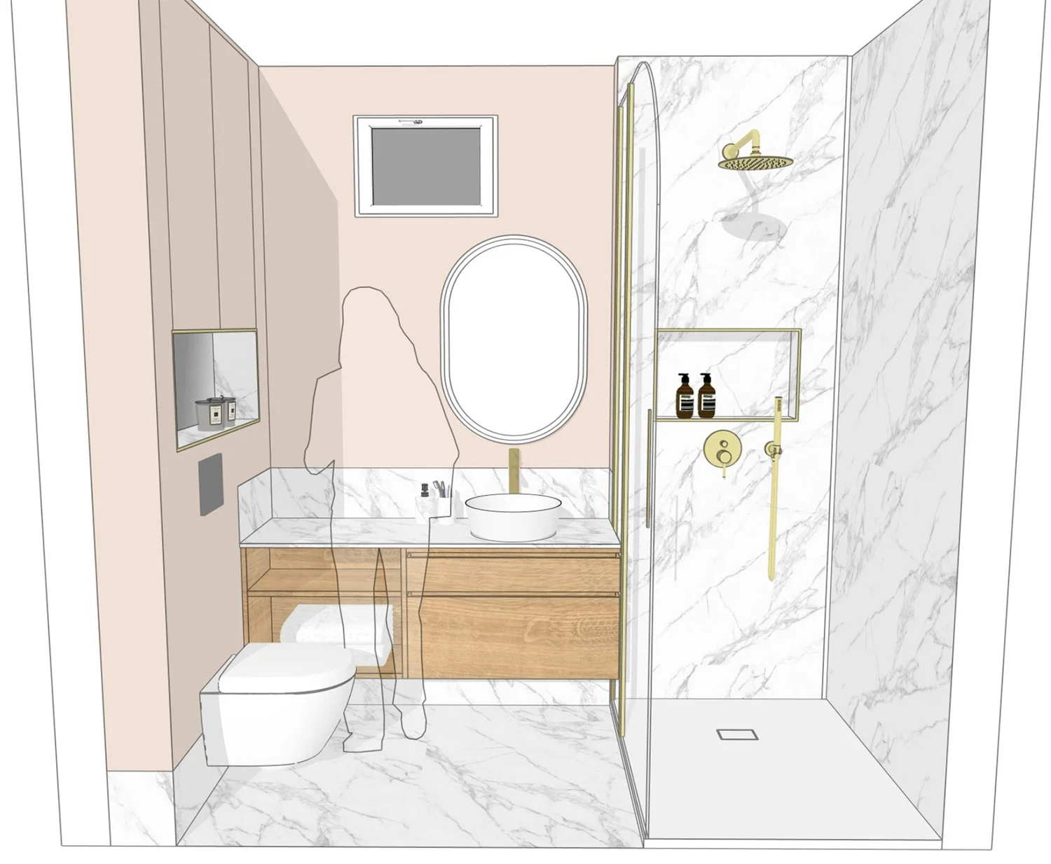 Rénovation complète Fonctionnel Chaleureux Cosy - Salle de Bain 2