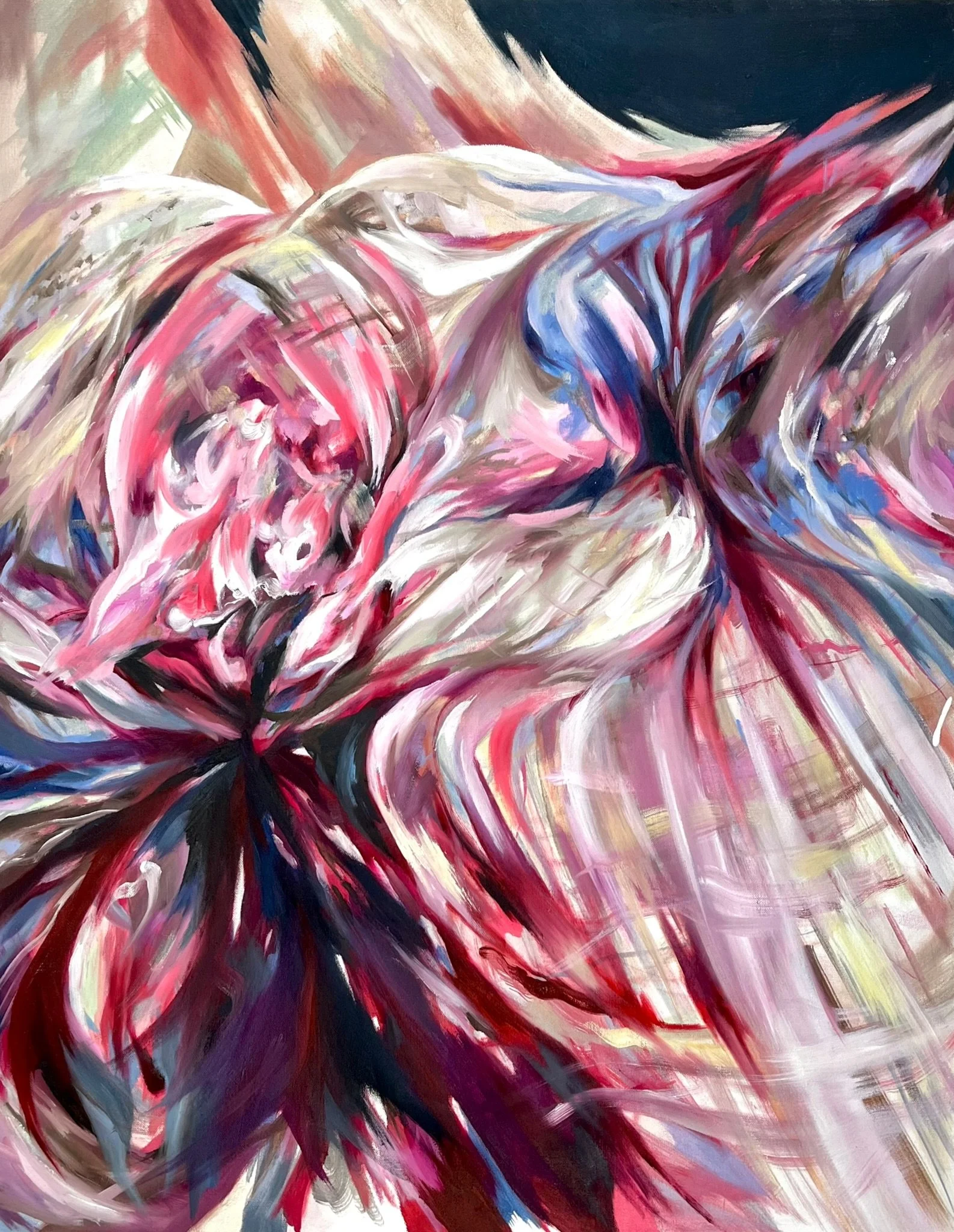 Radiance, 2024. Oil on canvas - 85 x 66cm