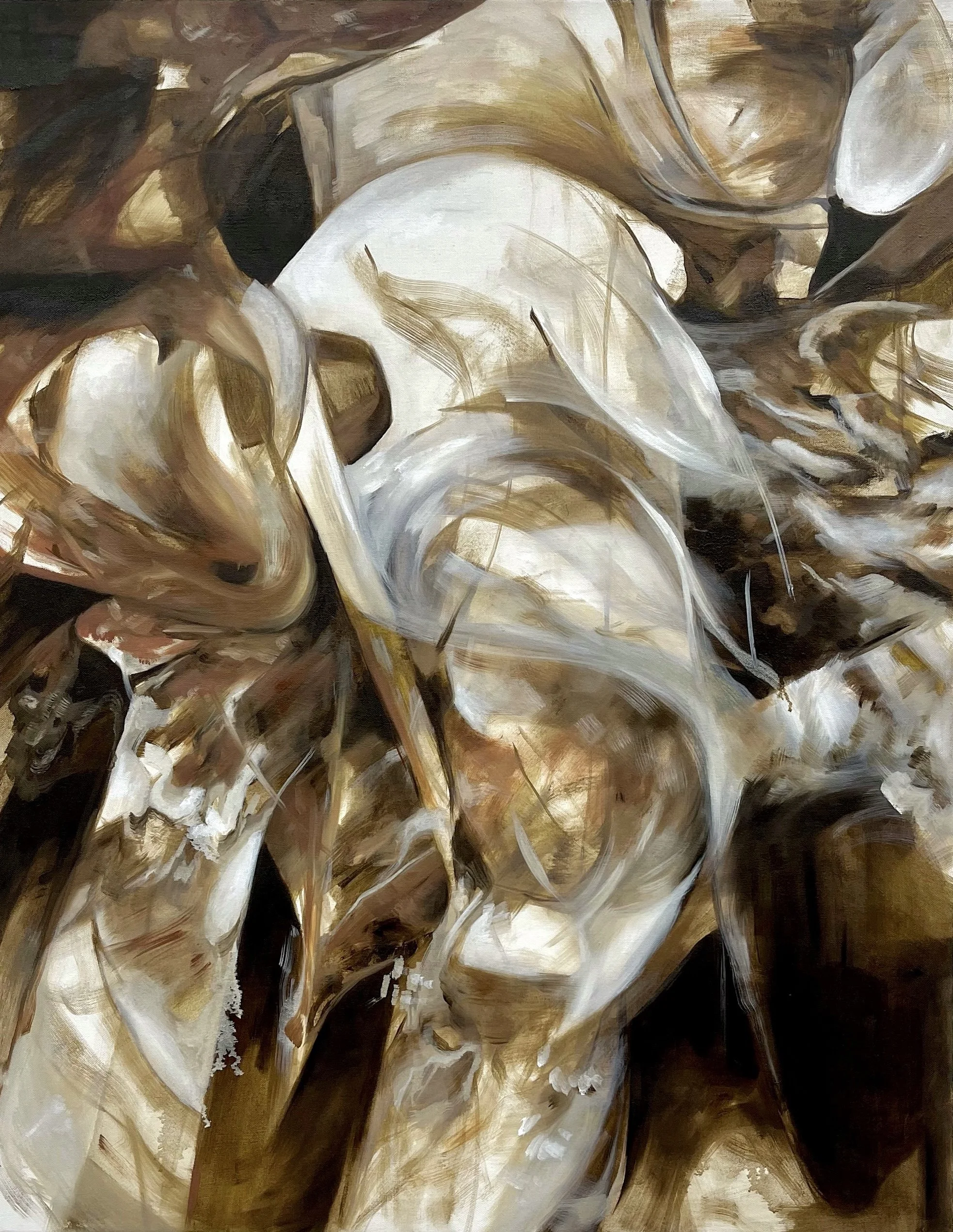 Caelestis, 2025. Oil paint on canvas - 90 x 70cm
