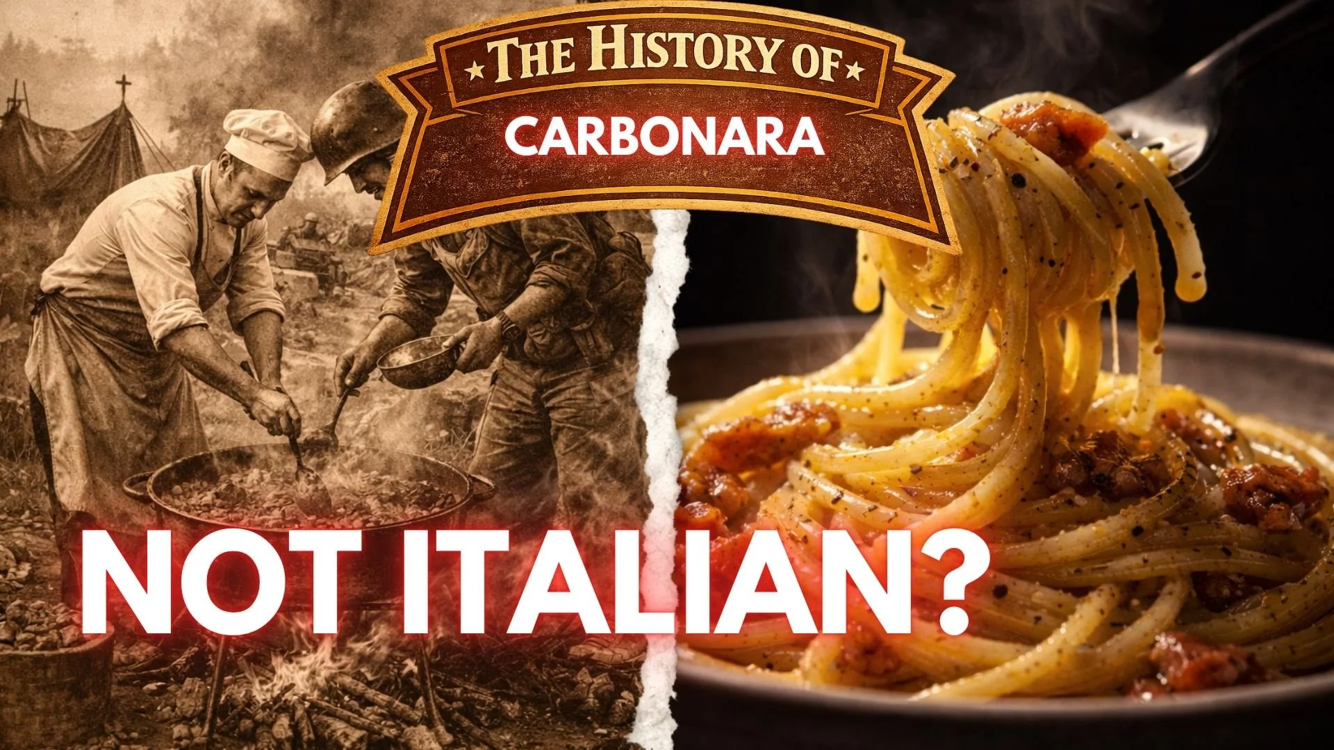S2E09 - Who Really Invented CARBONARA? The WWII Origin Story