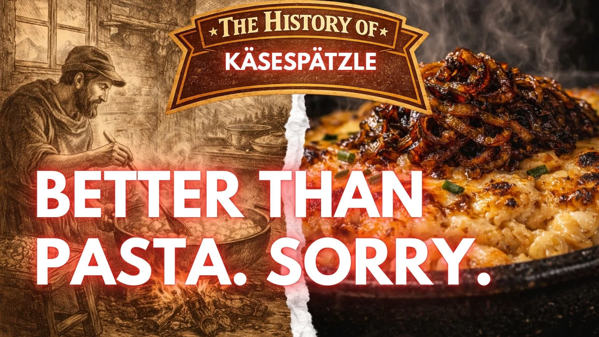 S2E13 - AUSTRIAN KÄSESPÄTZLE: The Alpine Dish That Outsmarted Pasta