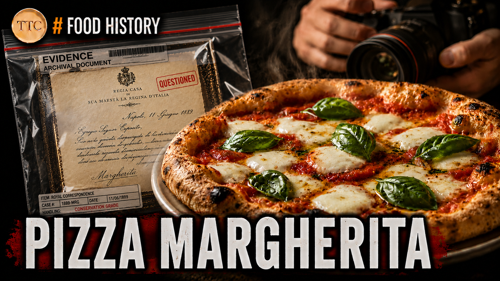 S3E02 - The 1889 Forgery That Fooled the World (Pizza Margherita History)