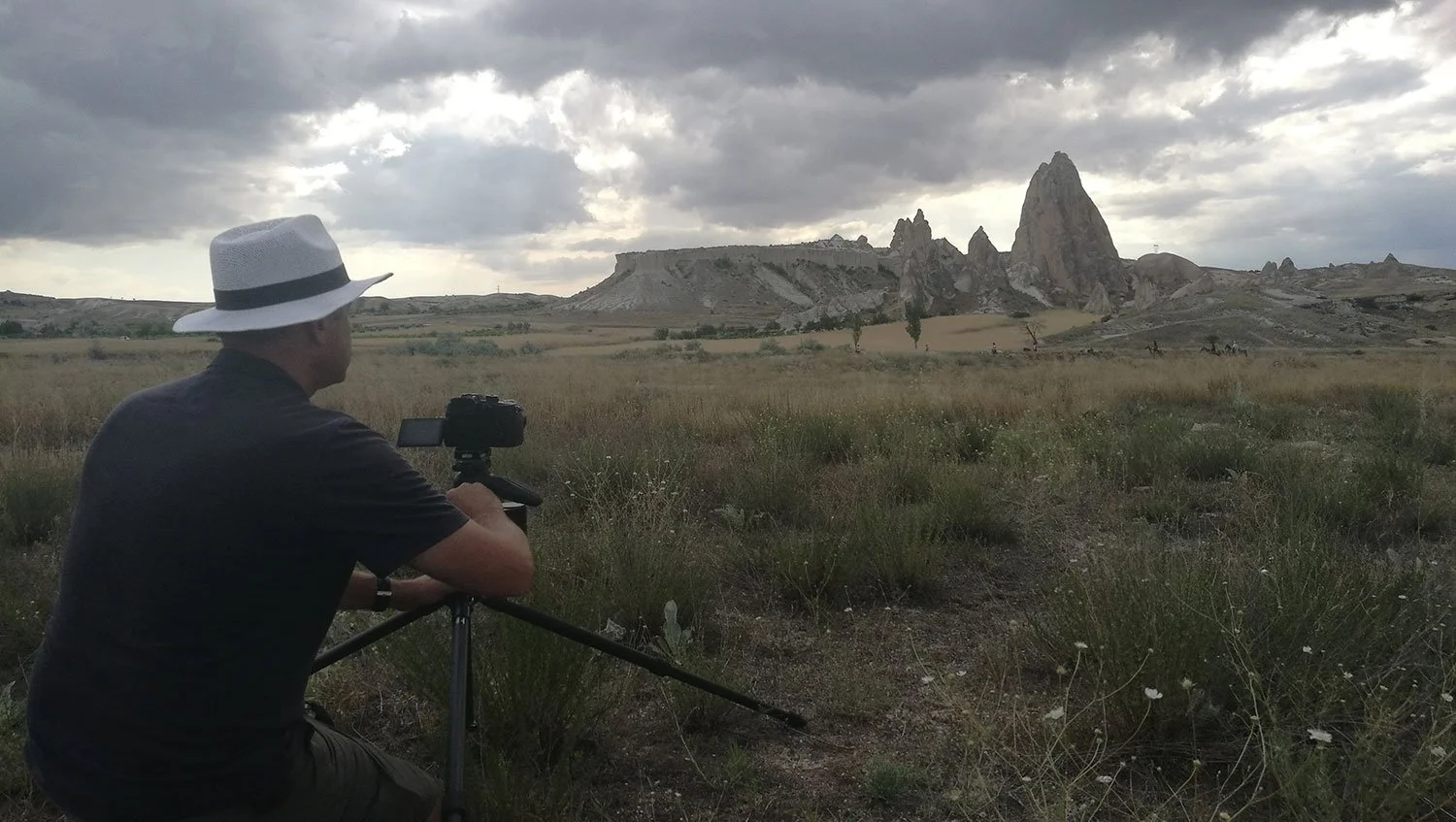Grasslands in Cappadokia, Turkey