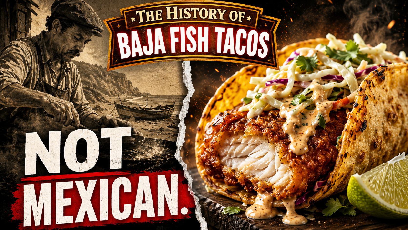 S1E05 - How JAPANESE Fishermen Created Mexico’s Iconic BAJA FISH TACO