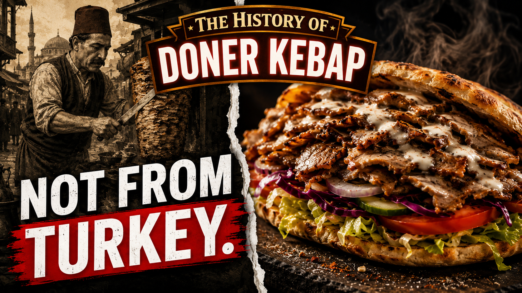 S1E02 - The DONER KEBAP Lie: Why The World’s Most Famous Street Food Isn't Turkish