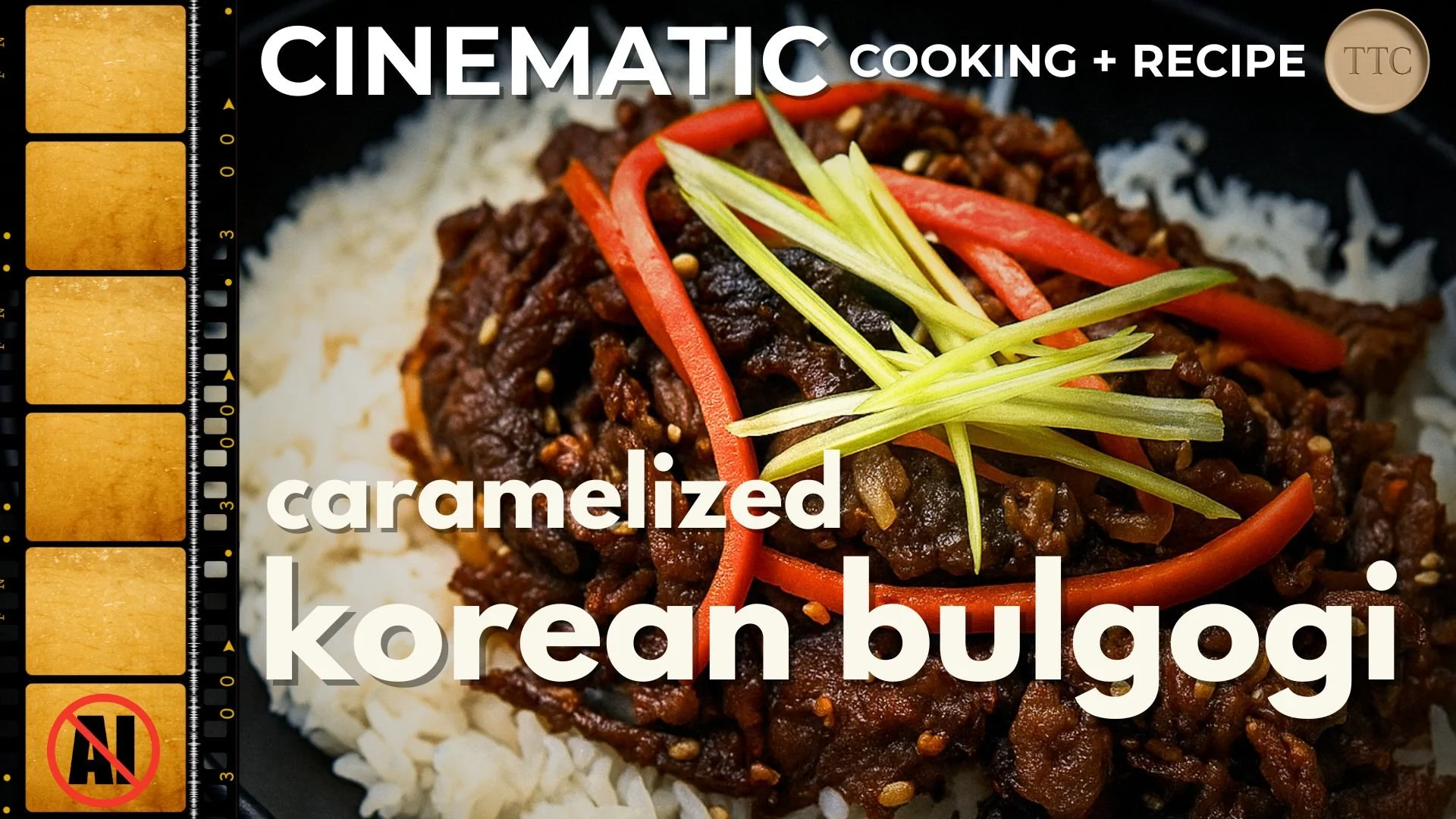 Korean Bulgogi – Cinematic Cooking + Recipe | Sweet & Smoky BBQ Beef from Seoul