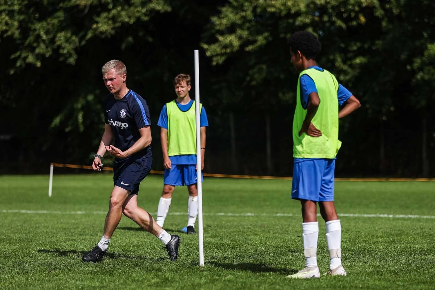 Trainer des FC Chelsea im Trainingslager
