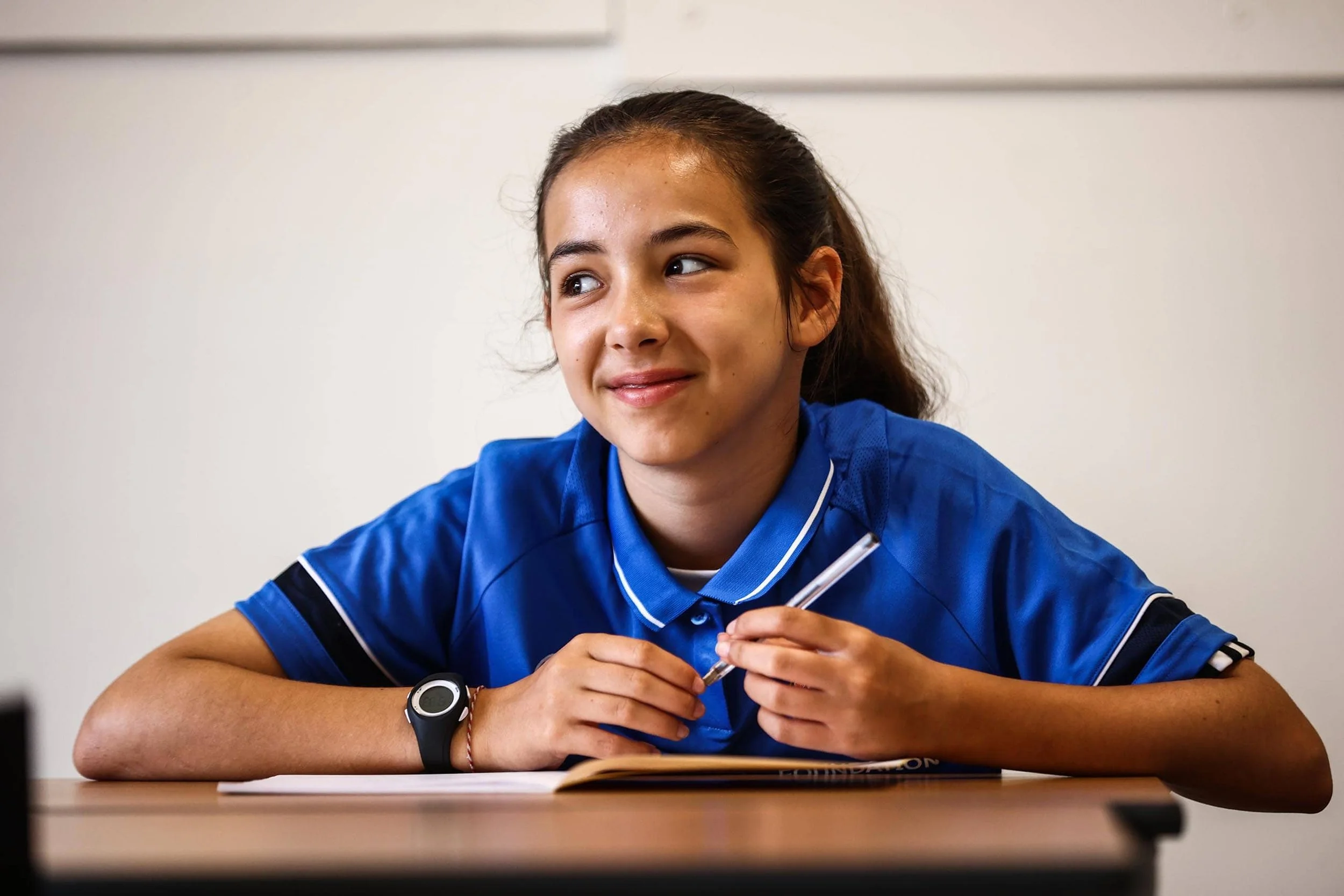 Mädchen auf Chelsea-Camp im Workshop