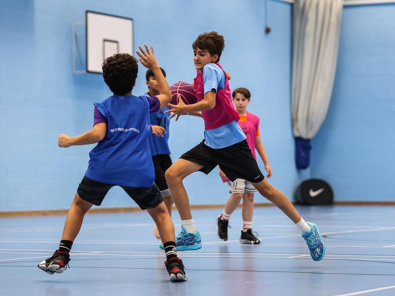 Basketballcamp-Action