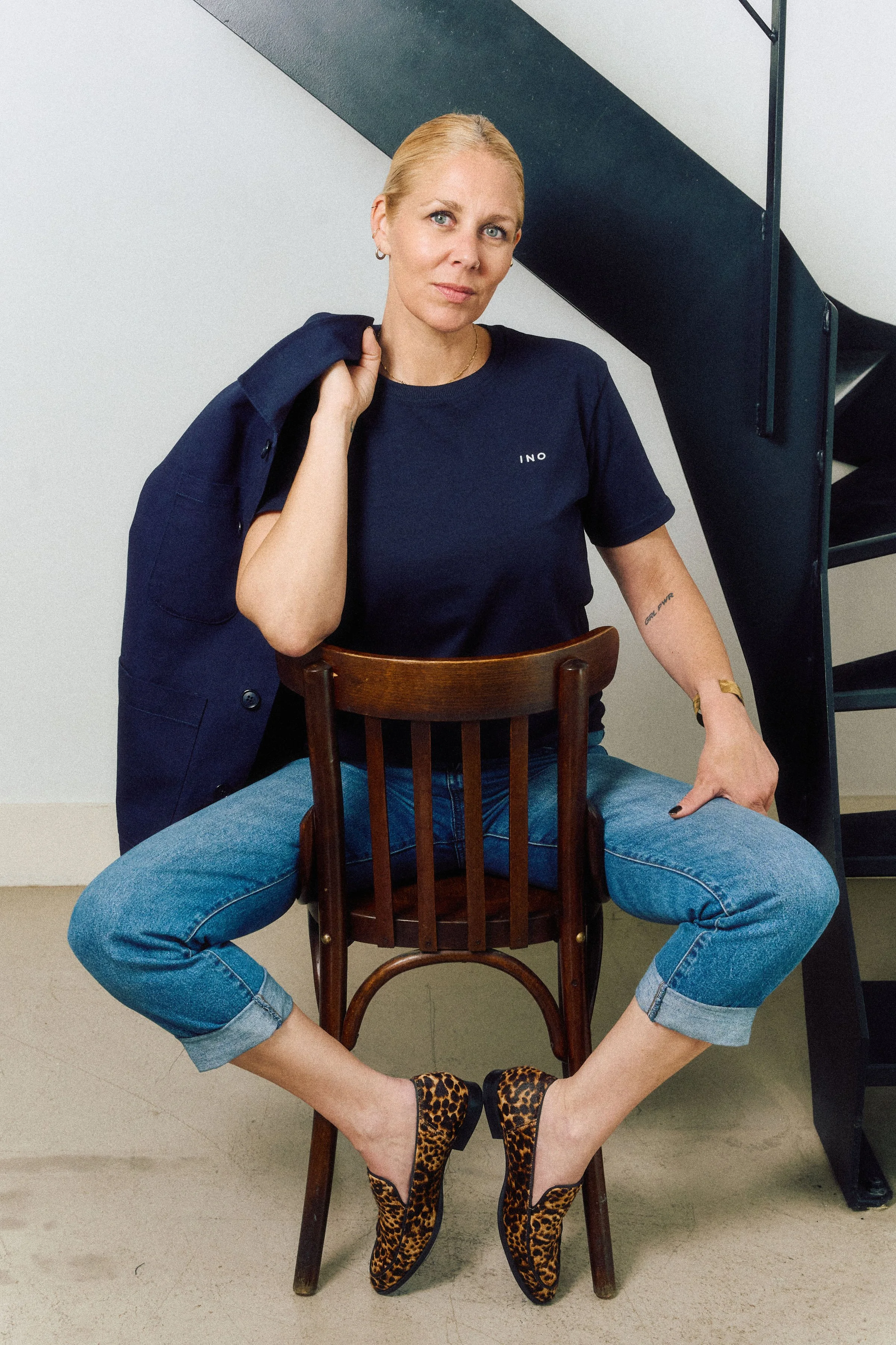 Tee shirt André - Bleu Marine