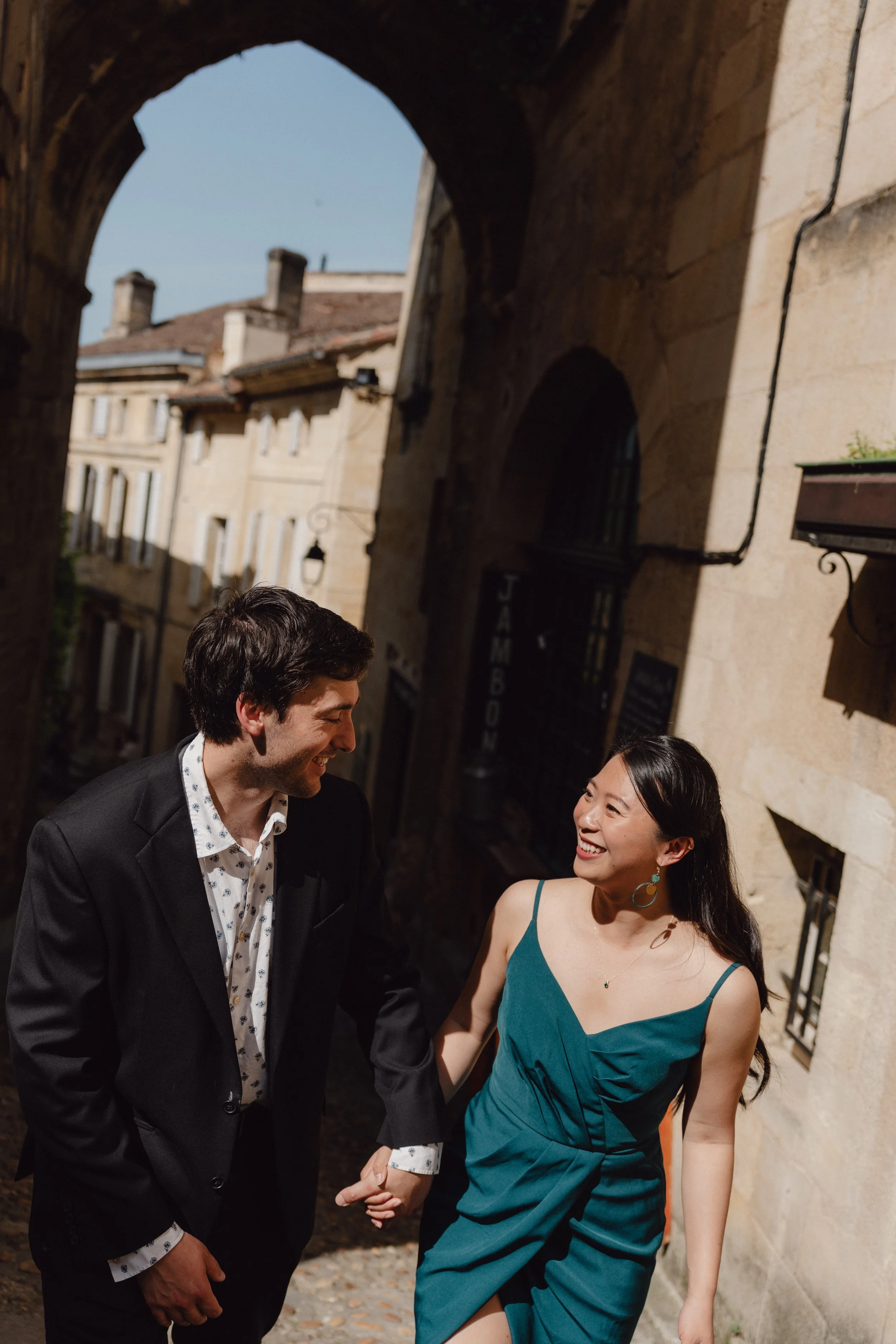 Séance engagement à Saint Emilion