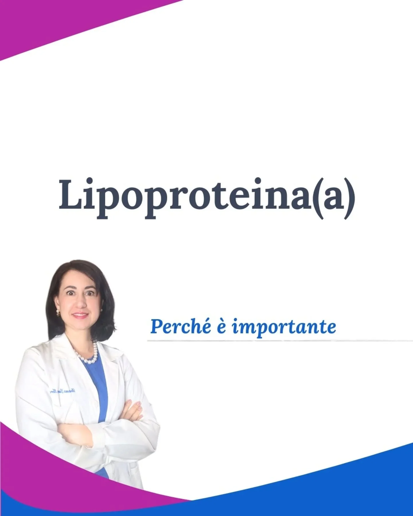 La lipoproteina(a) &egrave; un fattore di rischio cardiovascolare frequente e a lungo sottostimato.

Le Linee Guida ESC/EAS (Societ&agrave; Europea di Cardiologia / Societ&agrave; Europea di Aterosclerosi) raccomandano che la Lp(a) venga dosata almen