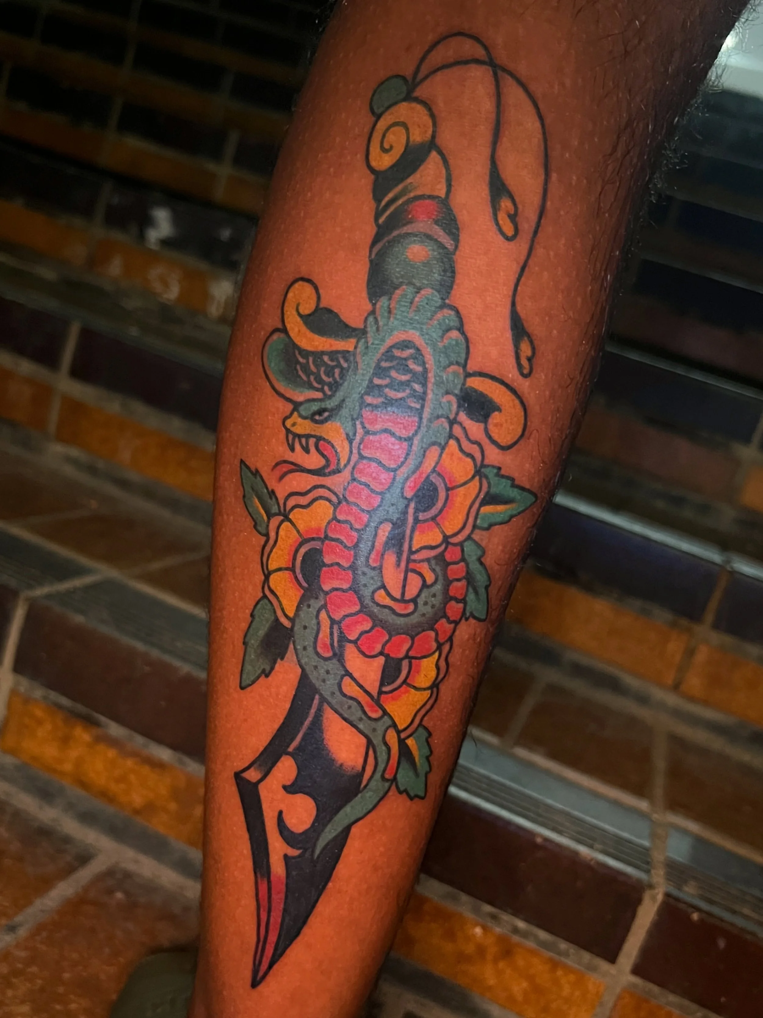 S&rsquo;s very first tatt, thank you for the trust ❤️

Anytime, anywhere, DM me if you wanna get sum 🕺