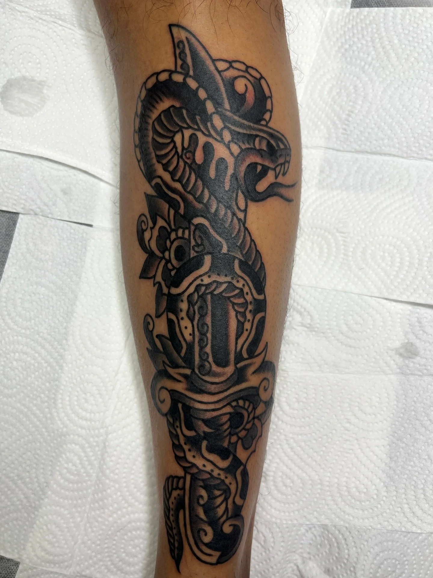 Black and Grey tats I&rsquo;ve done lately. 
Dm or ☎️ 8783 7523 
@timetattooco