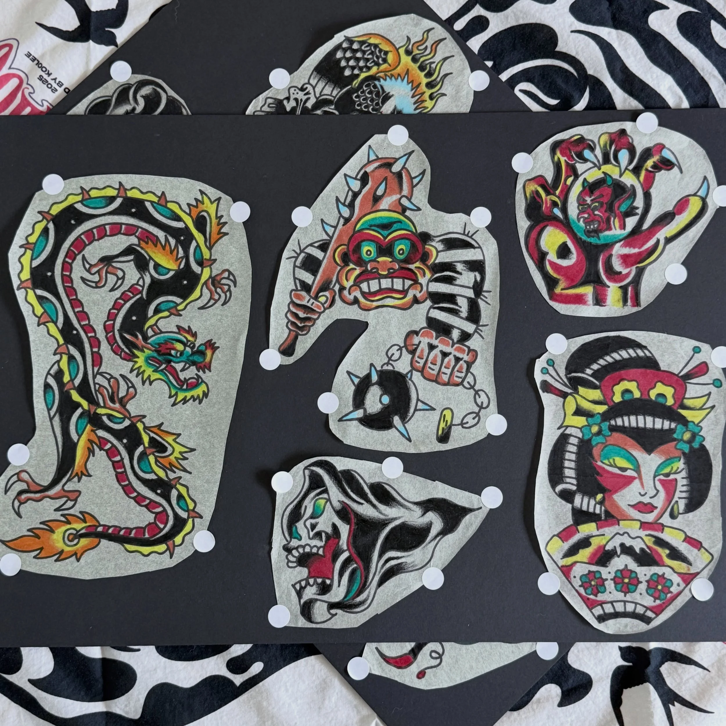 New designs i would love to do. Got time to tatt dm for tattoos at apprentice rate 🥸
.
.
.
.
.
.
#singaporetattoo #americantraditional 
#traditionaltattoo #flash #tattoo