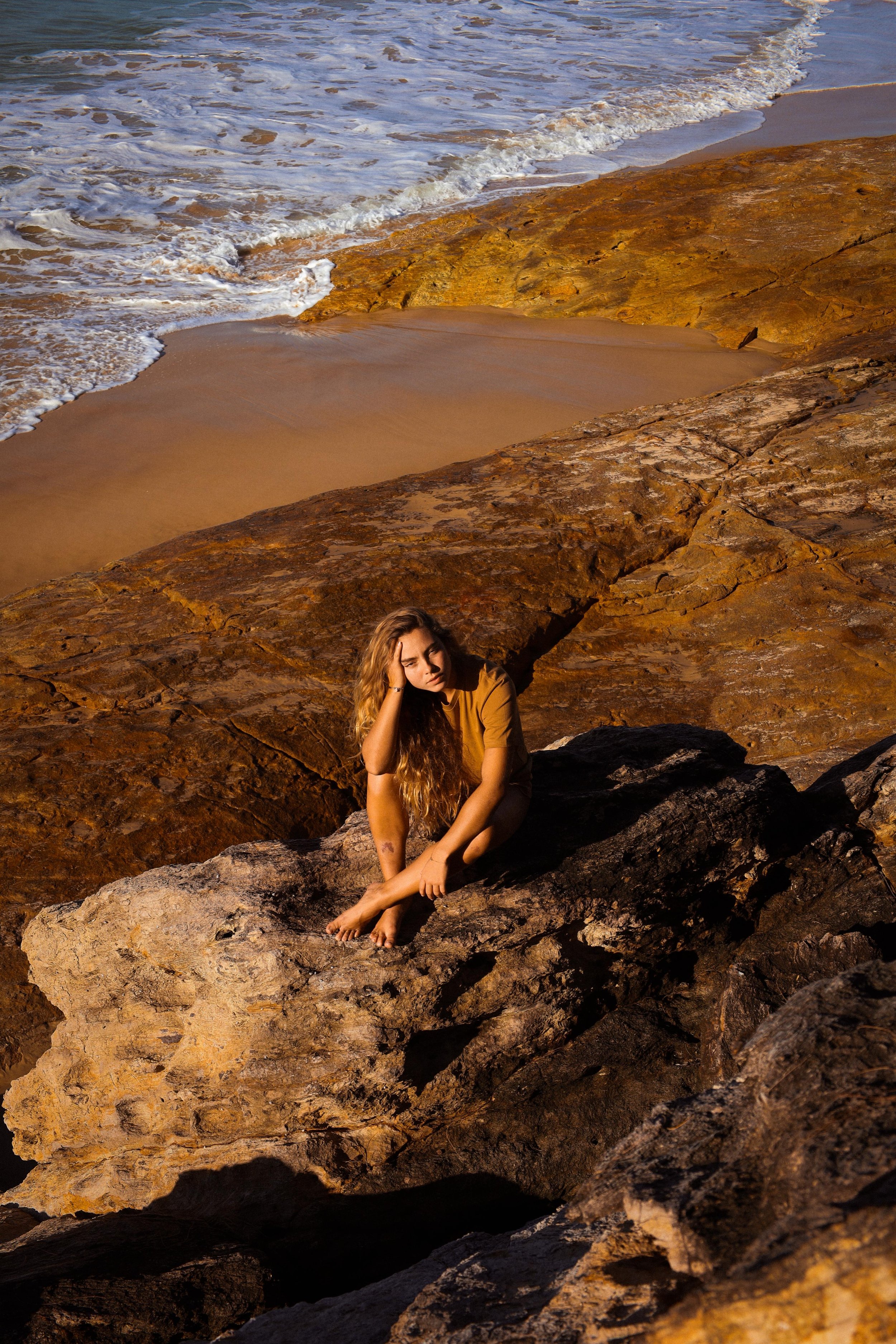 6.Shot on the raw cliffs and in cold water, these photos mirror the truth: The ocean and the sharks need each other and so do we. So let's show them some respect.