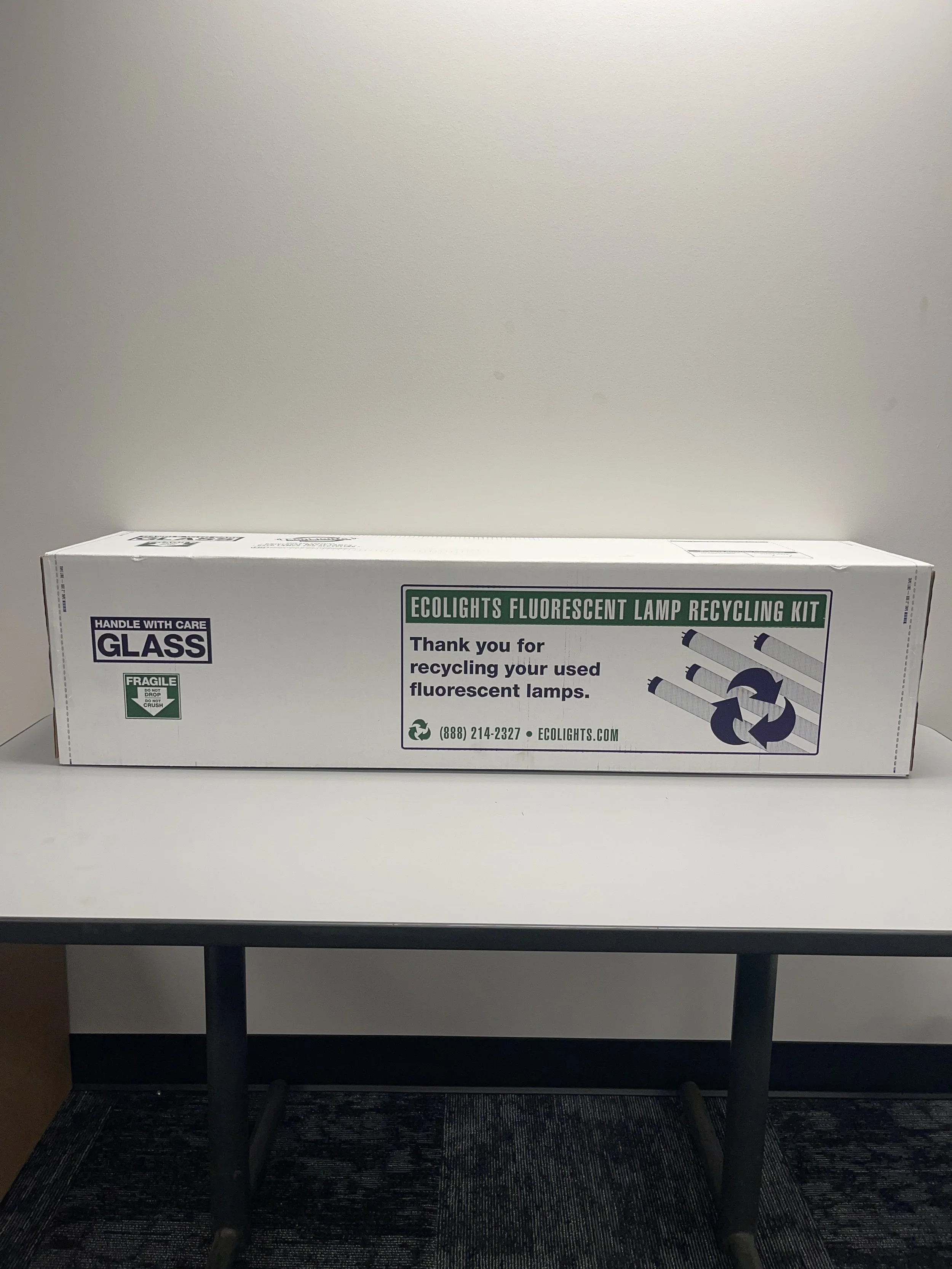 4-ft. Straight Fluorescent Shielded Lamp Recycling Kit