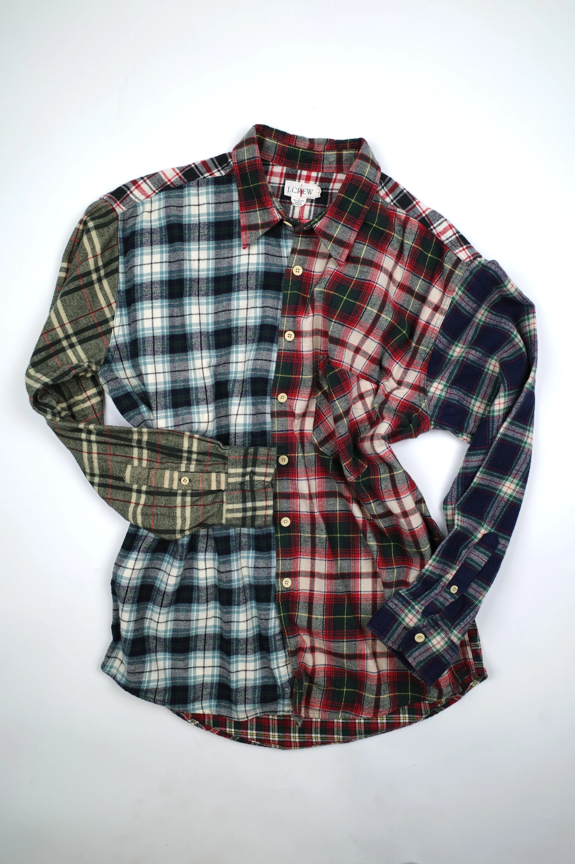 90s J.Crew Patchwork Flannel