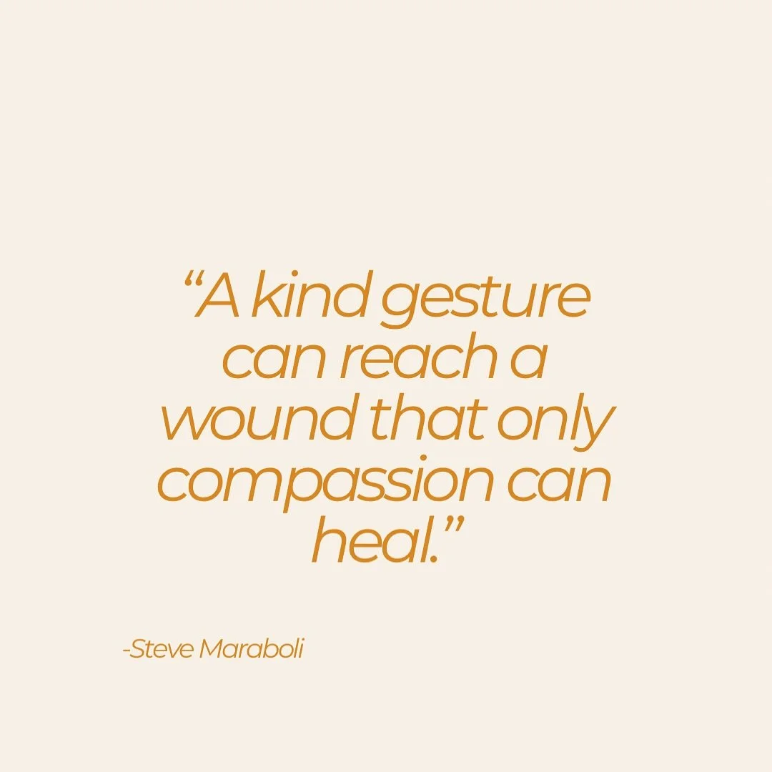Hold Compassion. 💛

We are all carrying something&mdash;stories unseen, challenges unspoken, hearts still mending. Compassion allows us to meet one another where we are, without judgment, with gentleness.

When we choose compassion, we create space 