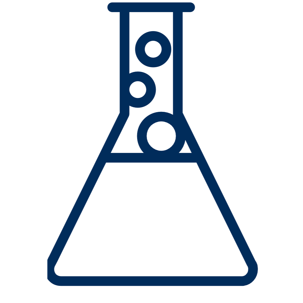 Symbol für BIldung in Form eines Reagenzglases.