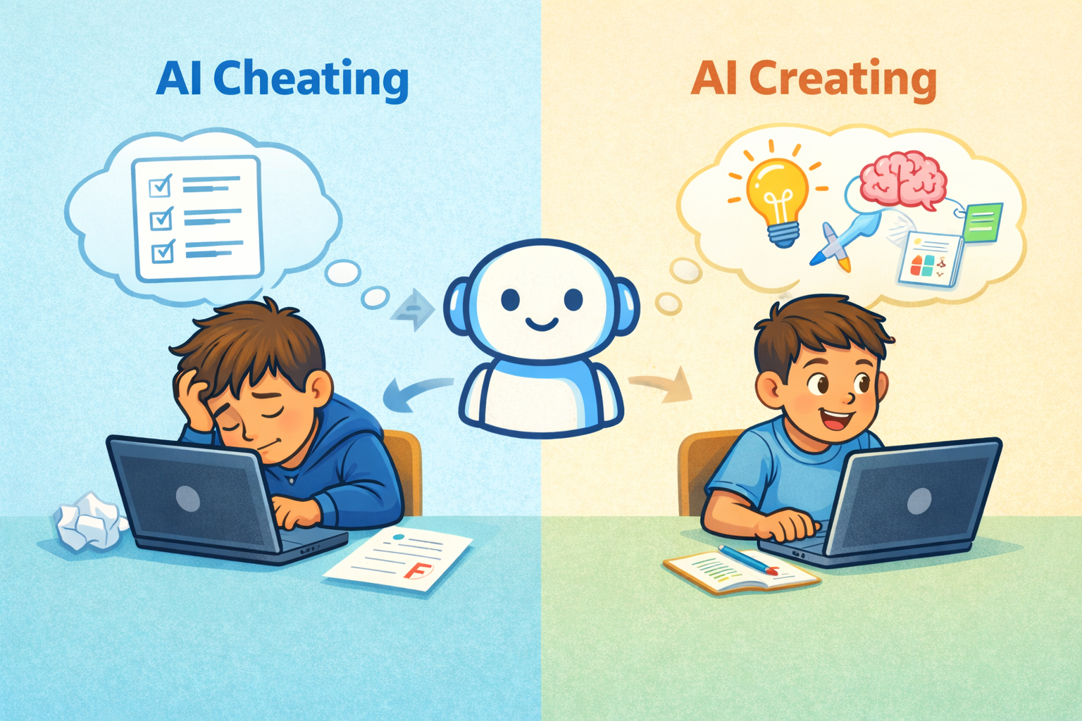 The "Cheating" Narrative Is Teaching Kids the Wrong Lesson About AI
