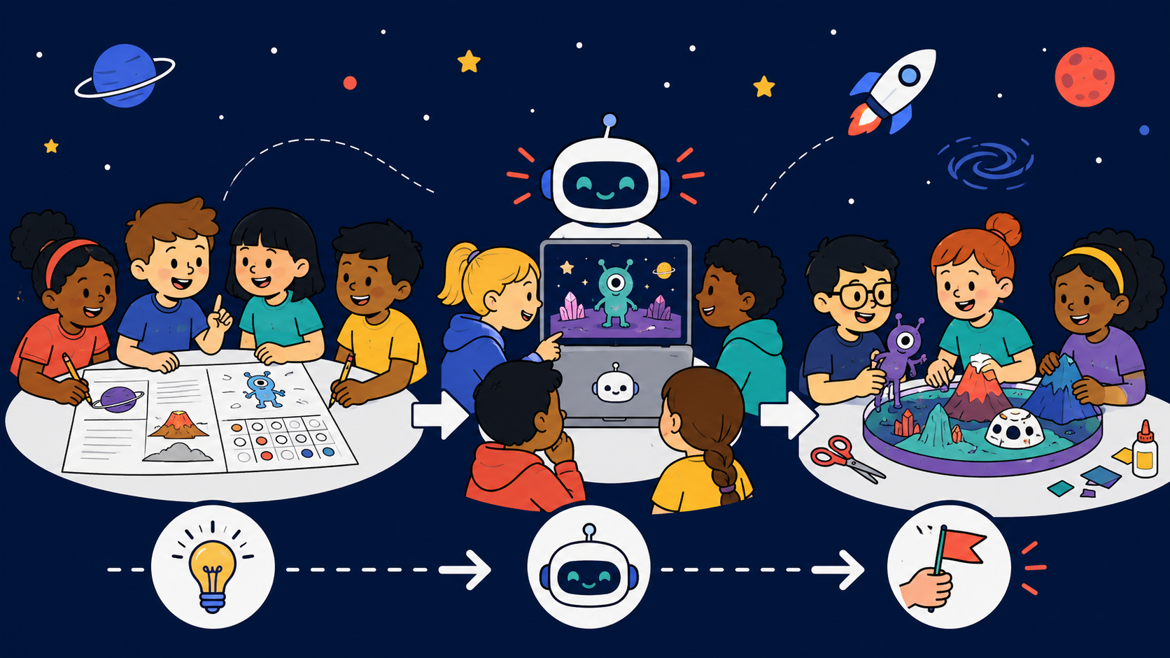 I designed an AI camp activity for 55 kids. And I started in the wrong place.