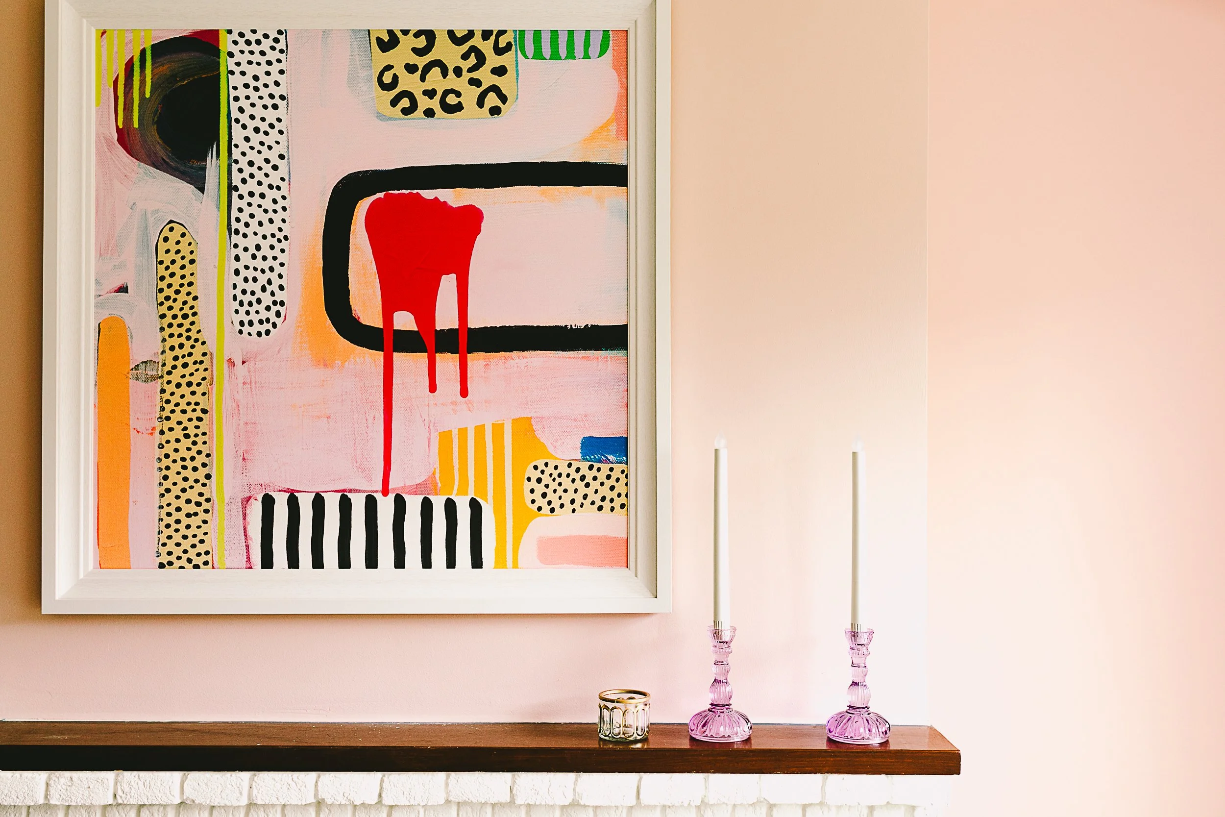 Artwork Colourful Dublin Ireland Interior
