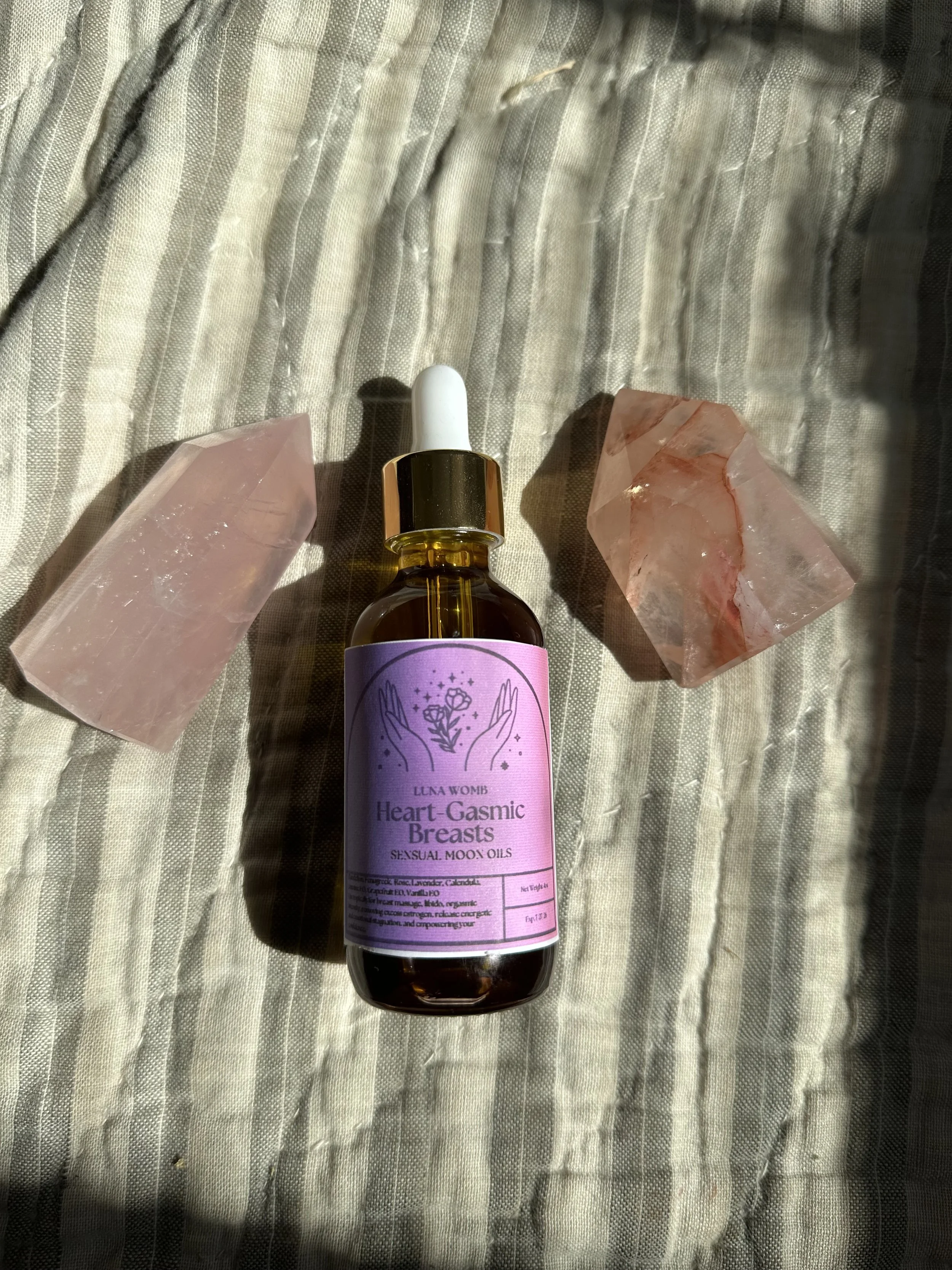 Heart- Gasm Breast Massage Oil